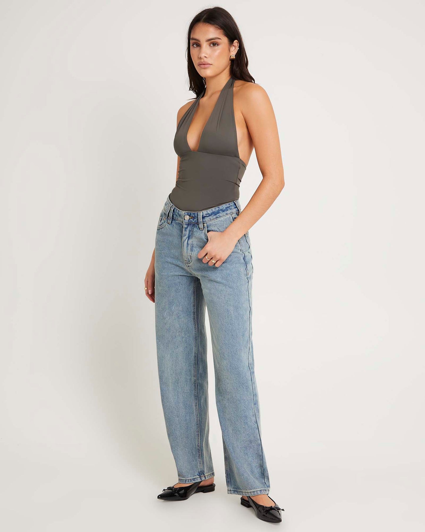 Low Bobby Baggy Dad Denim Jeans