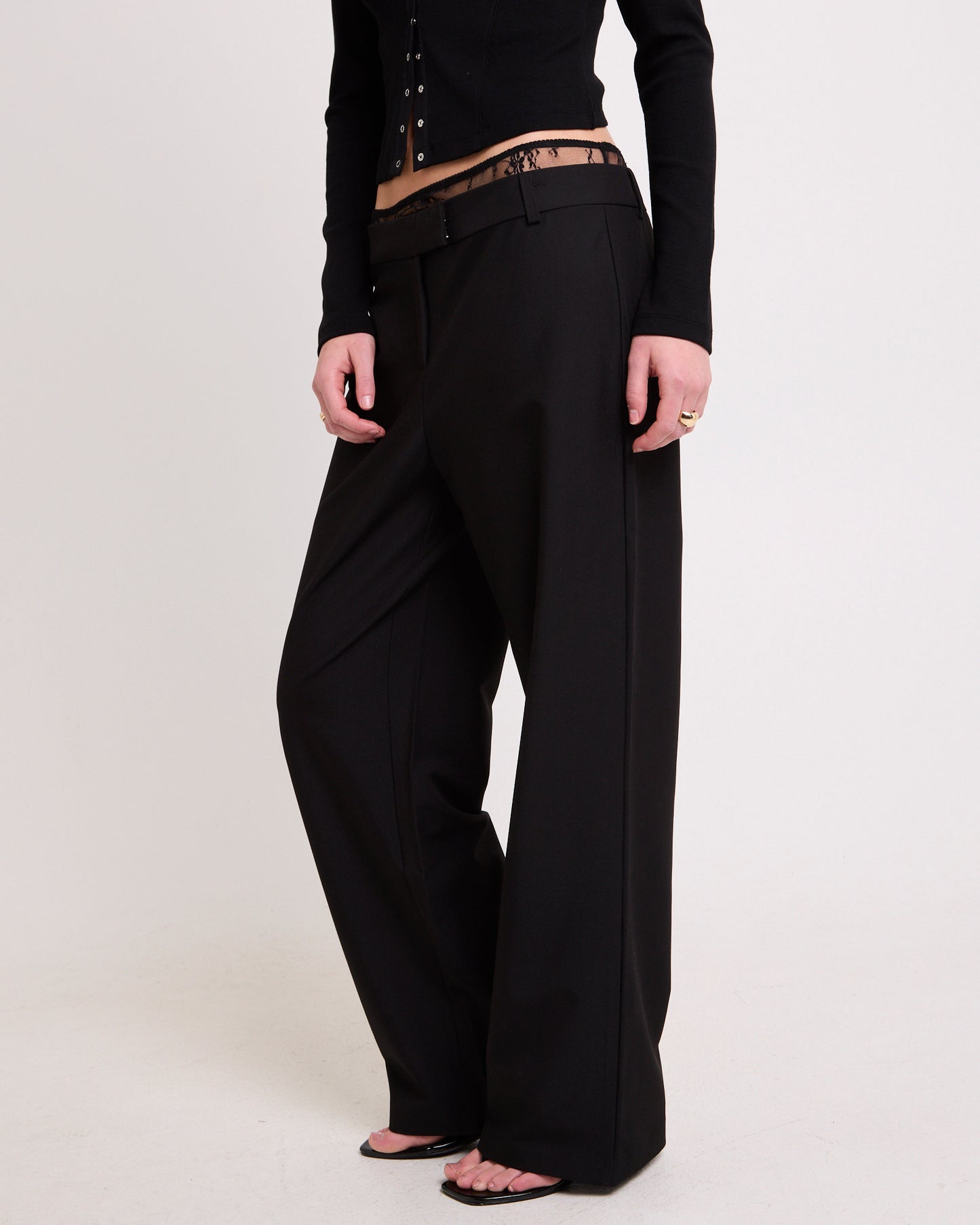 Kyra Lace Insert Pants