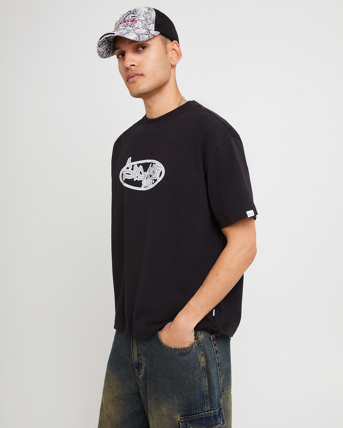 Street Tag T-Shirt BLACK