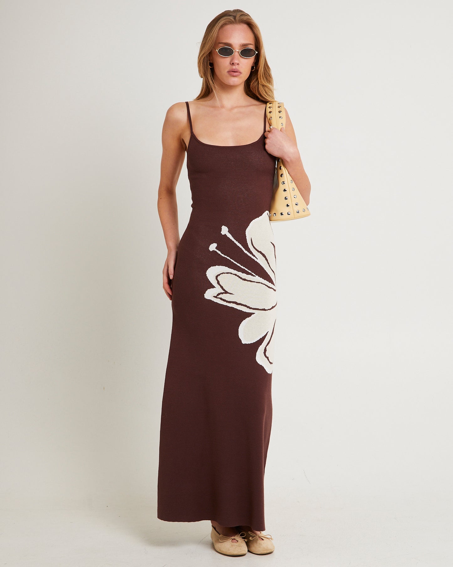 Flora Knit Maxi Dress