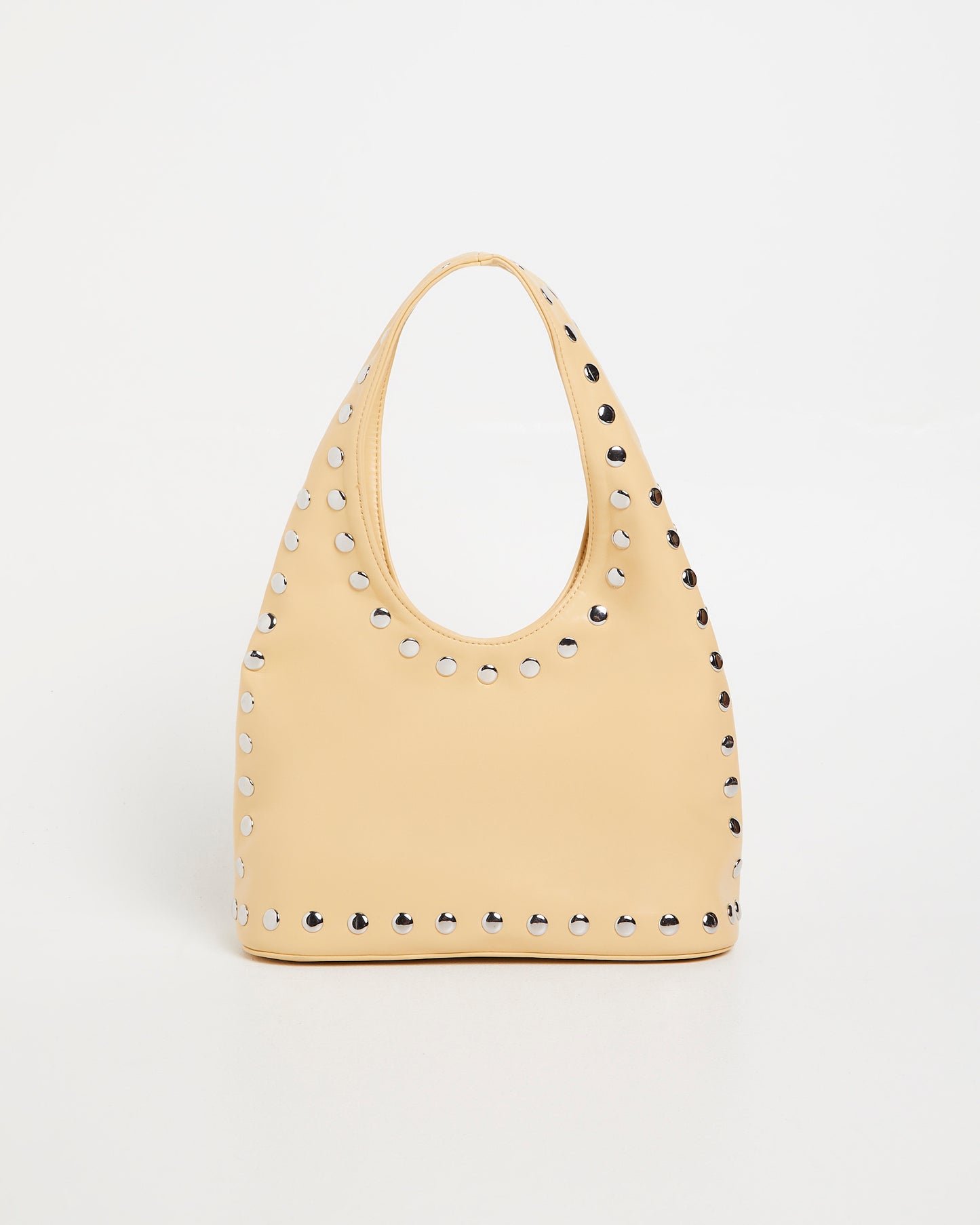 Stud Hobo Shoulder Bag