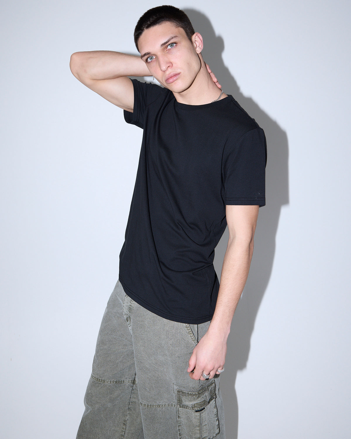 Crew Short Sleeve T-Shirt BLACK