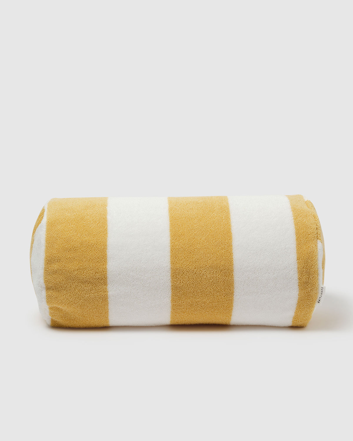 Inflatable Beach Pillow YELLOW STRIPE