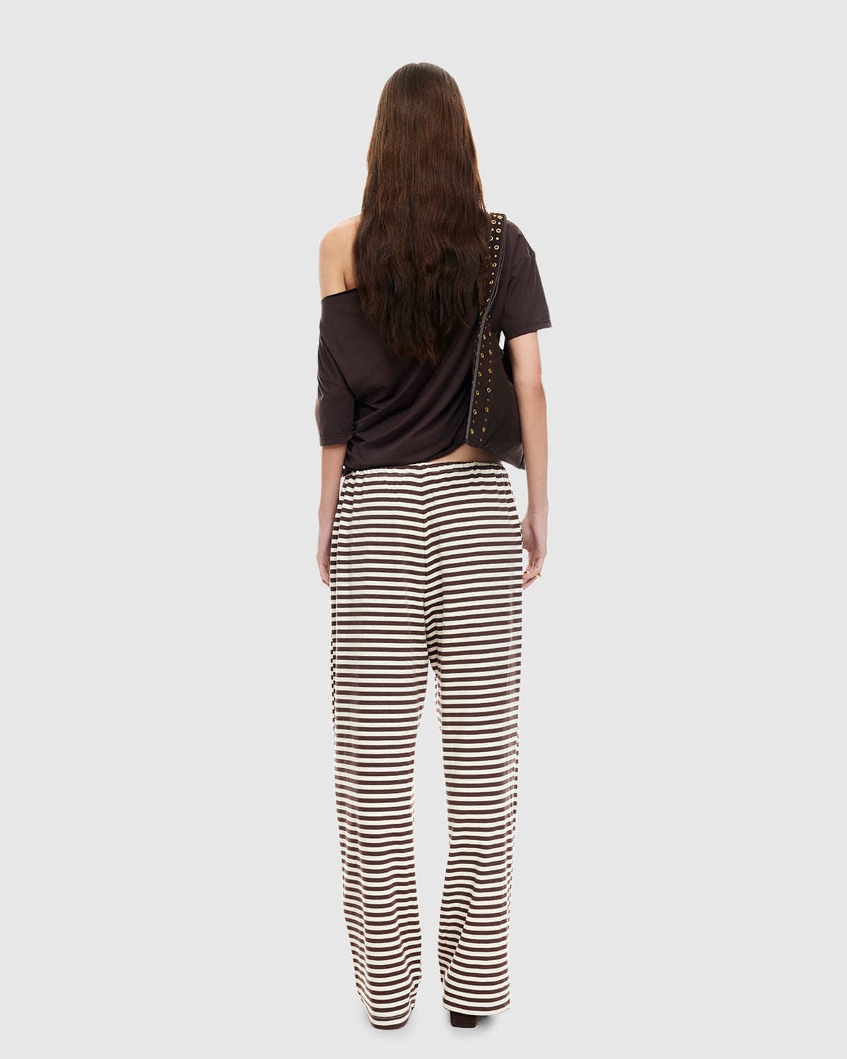 Bloom Pants DARK CHOCOLATE STRIPE