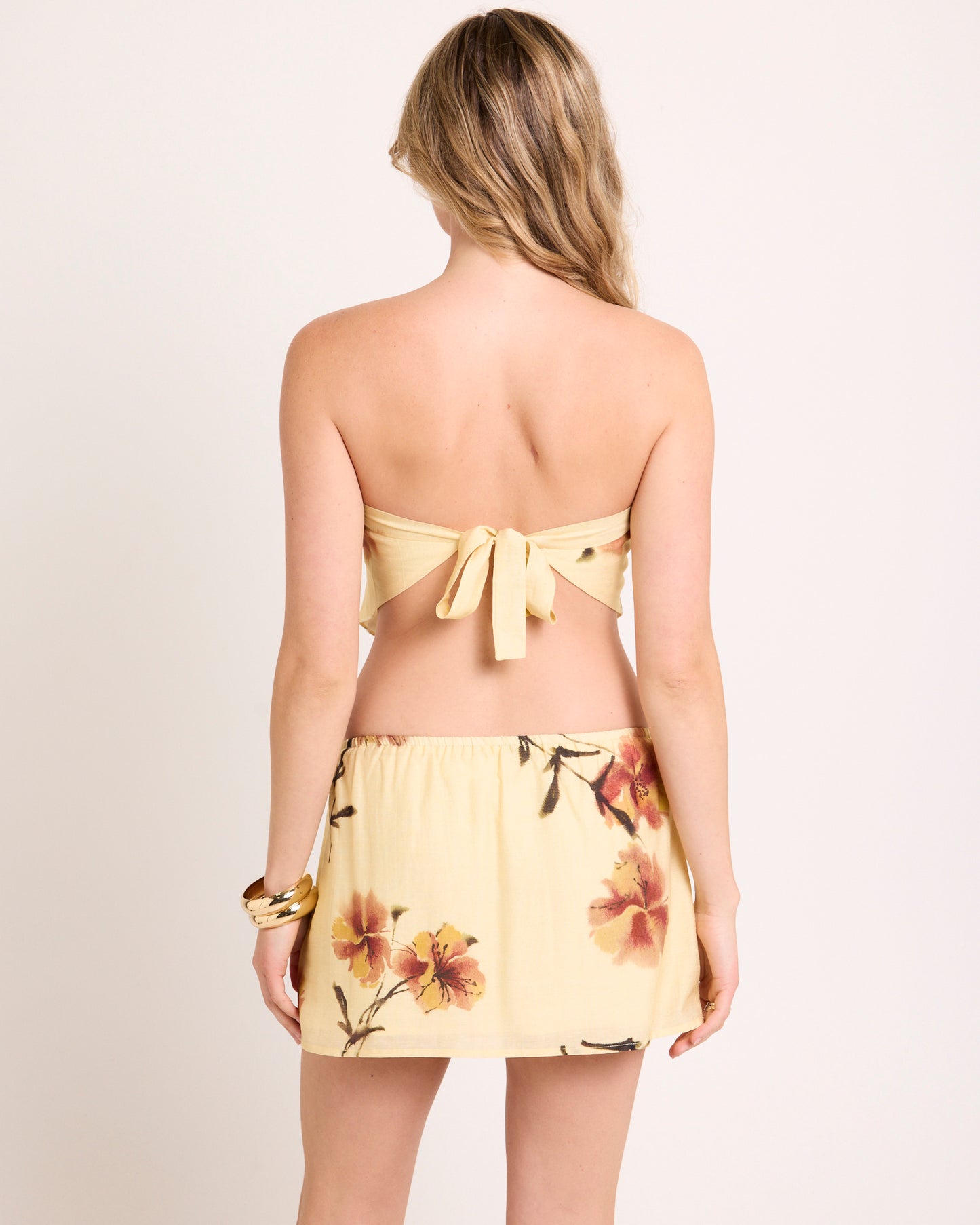 Bella Floral Scarf Top