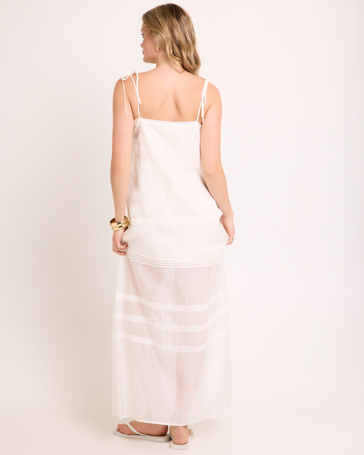 Martina Maxi Dress WHITE