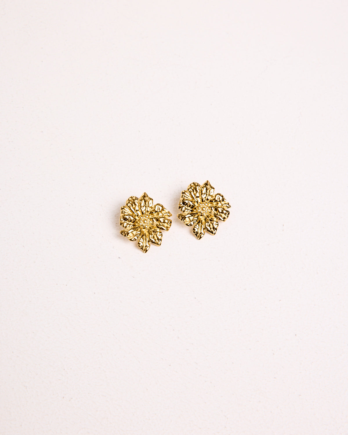 Haven Flower Earrings GOLD