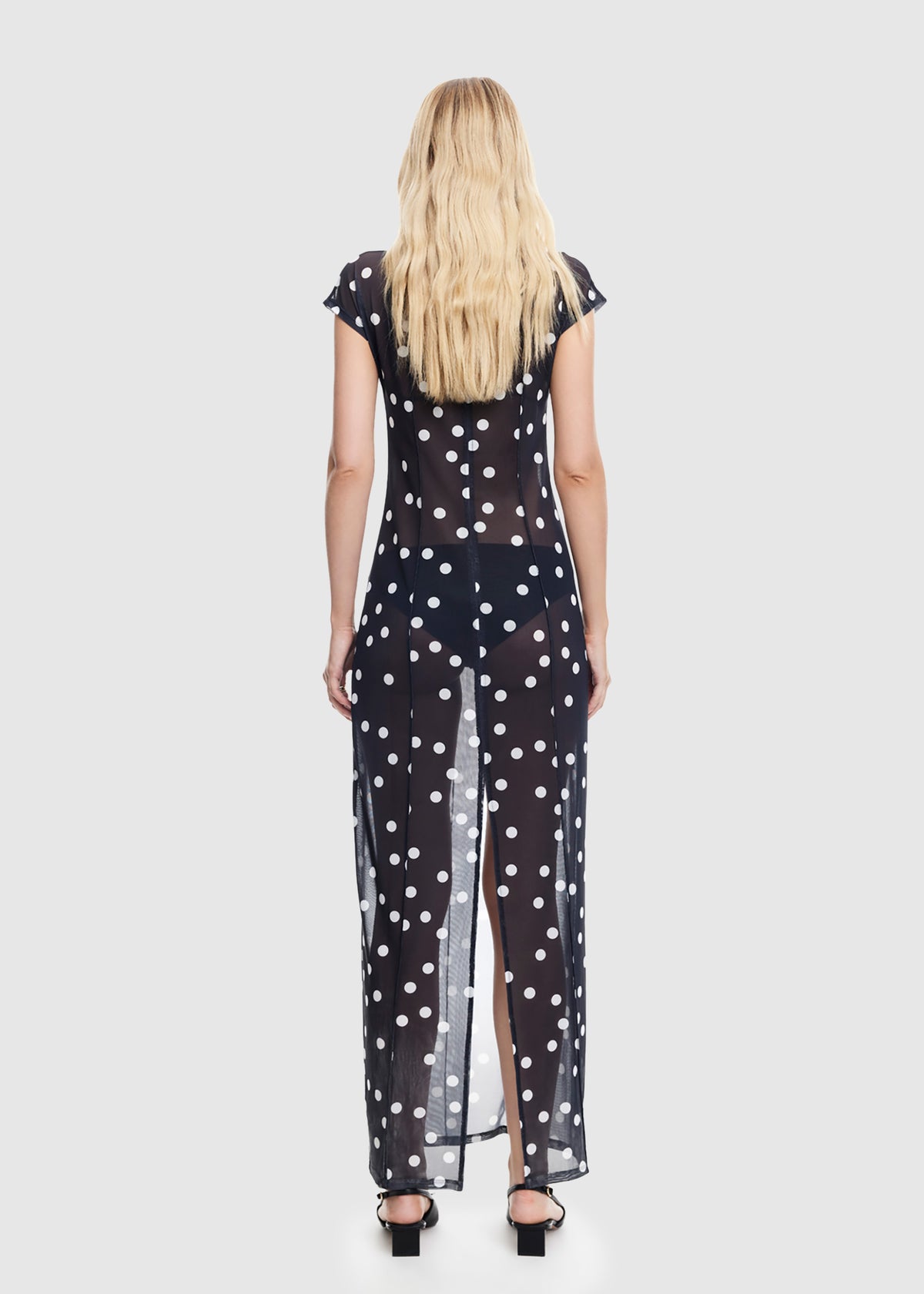 Redefined Maxi Dress NOIR POLKA