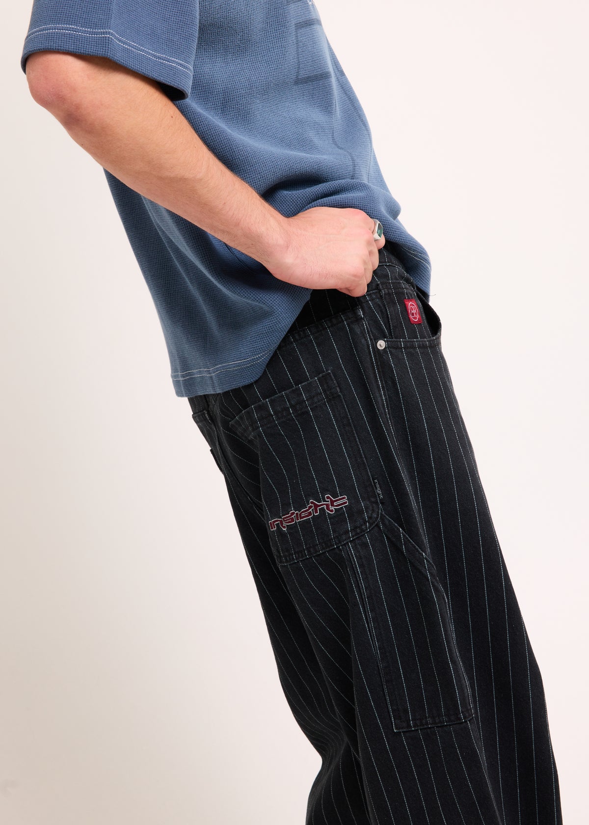Ballpark Carpenter Jeans CHAR STRIPE