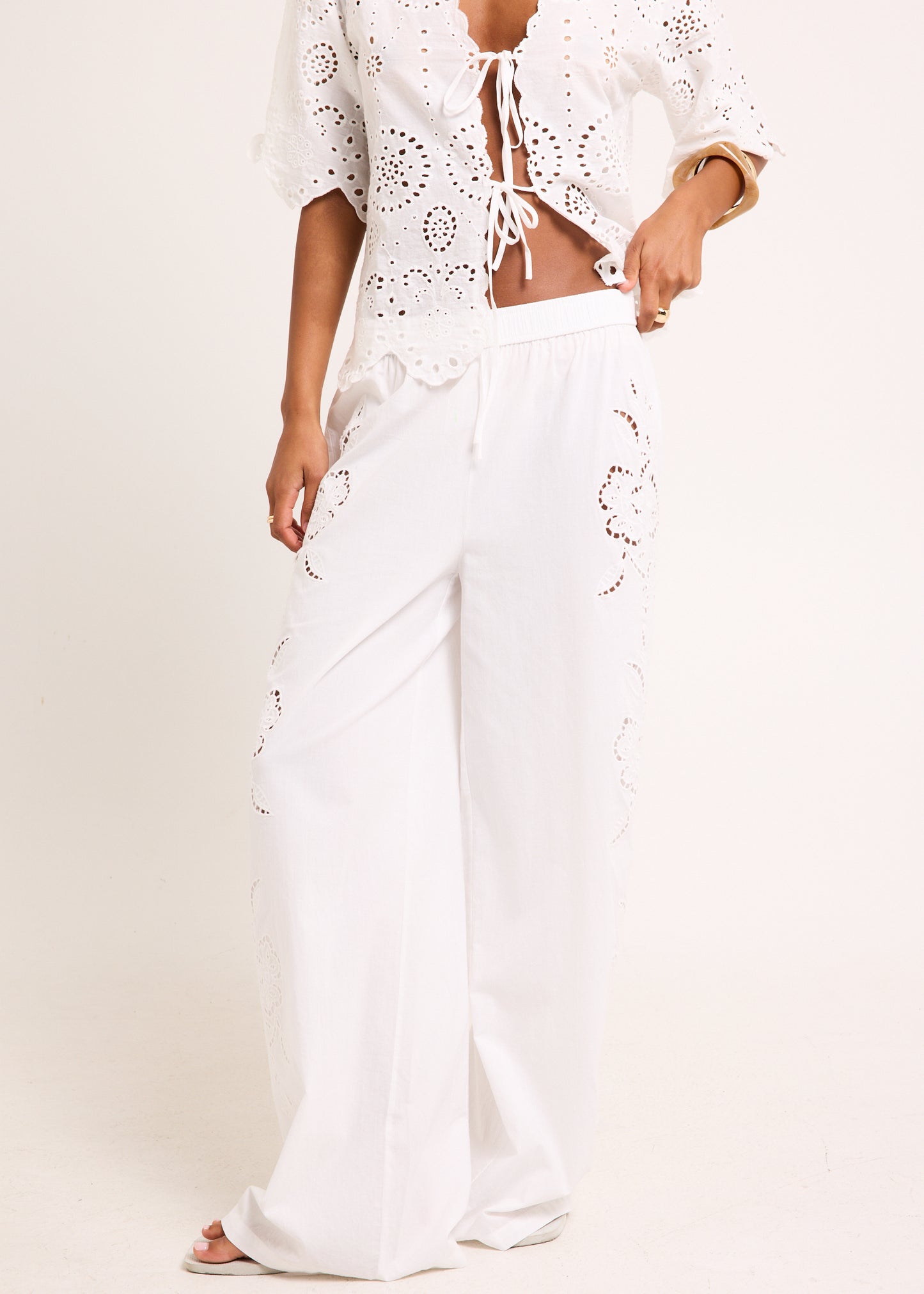 Lupe Embroidered Pants
