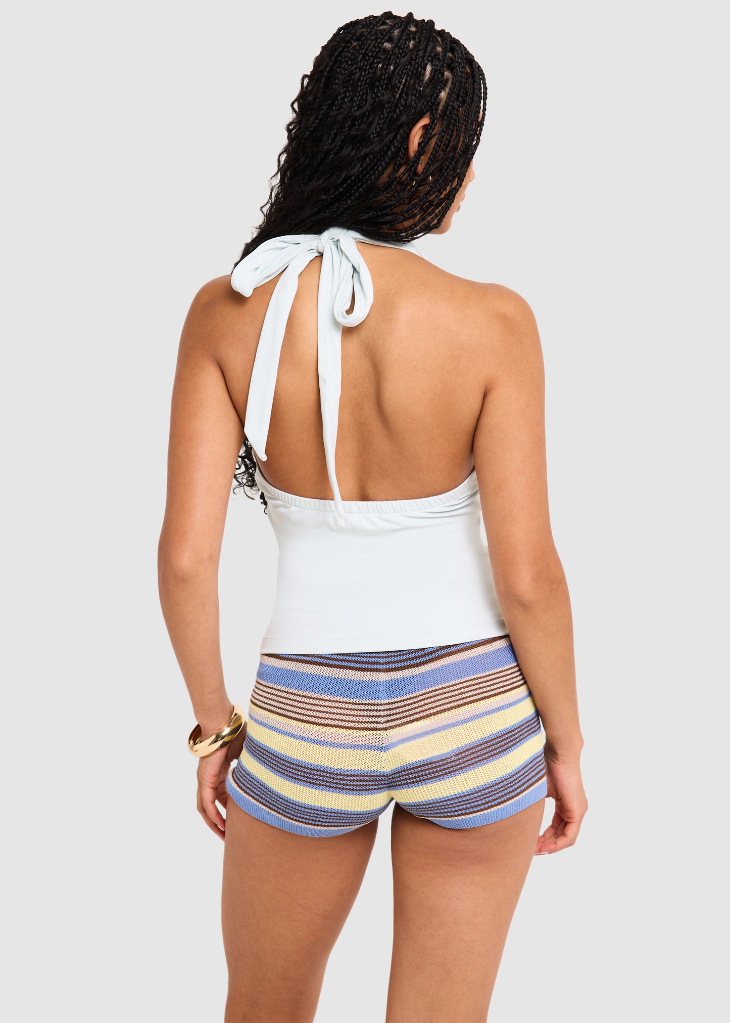 Plunge Halter Top