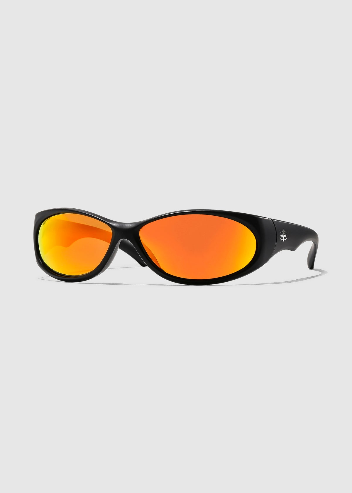 Demon Speed Sunglasses MATTE BLACK / ORANGE POLARISED