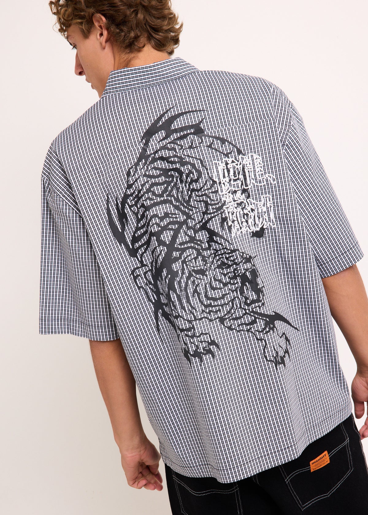 El Tigre Short Sleeve Shirt BLACK