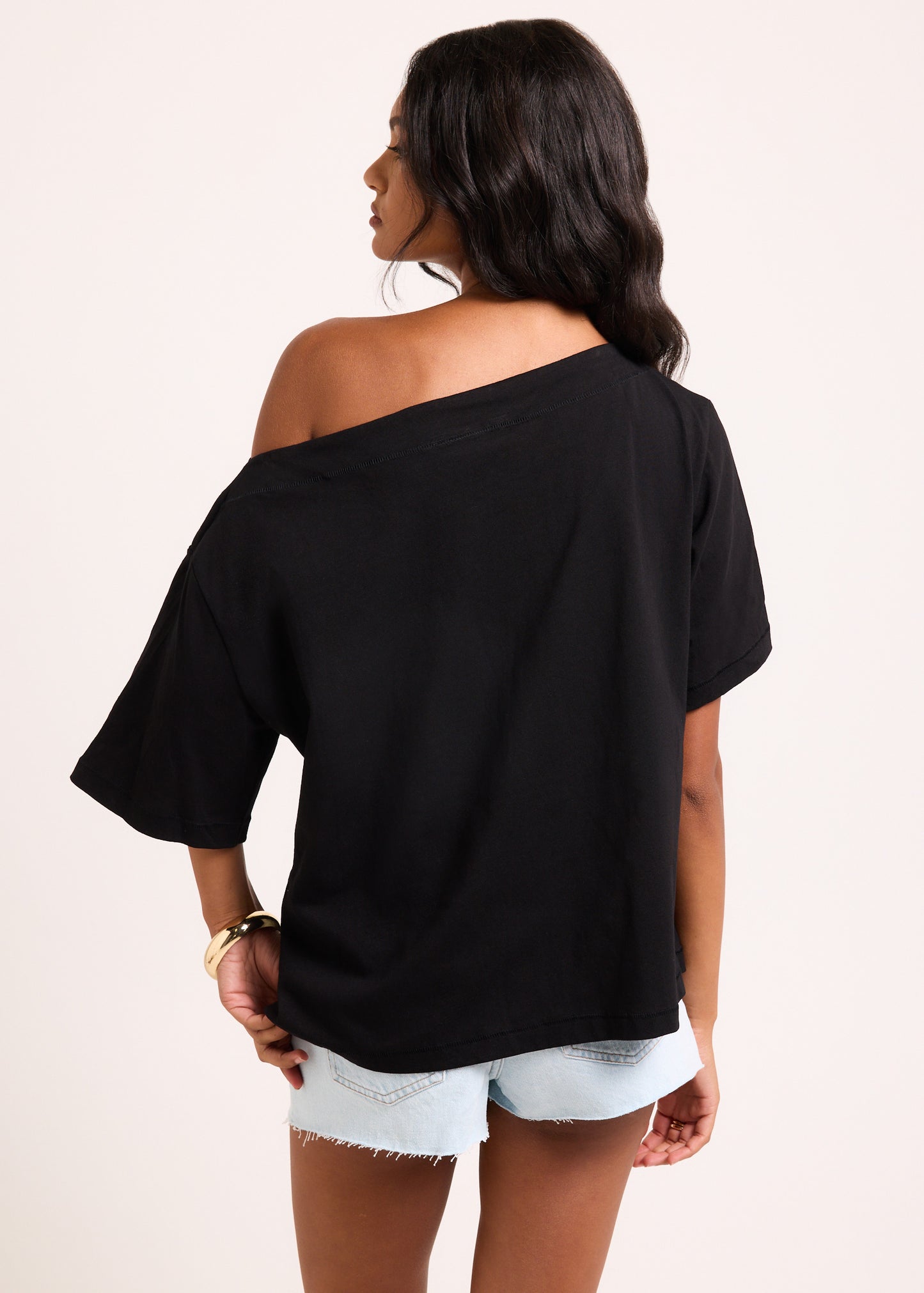 Freya Asymmetric Short Sleeve T-Shirt