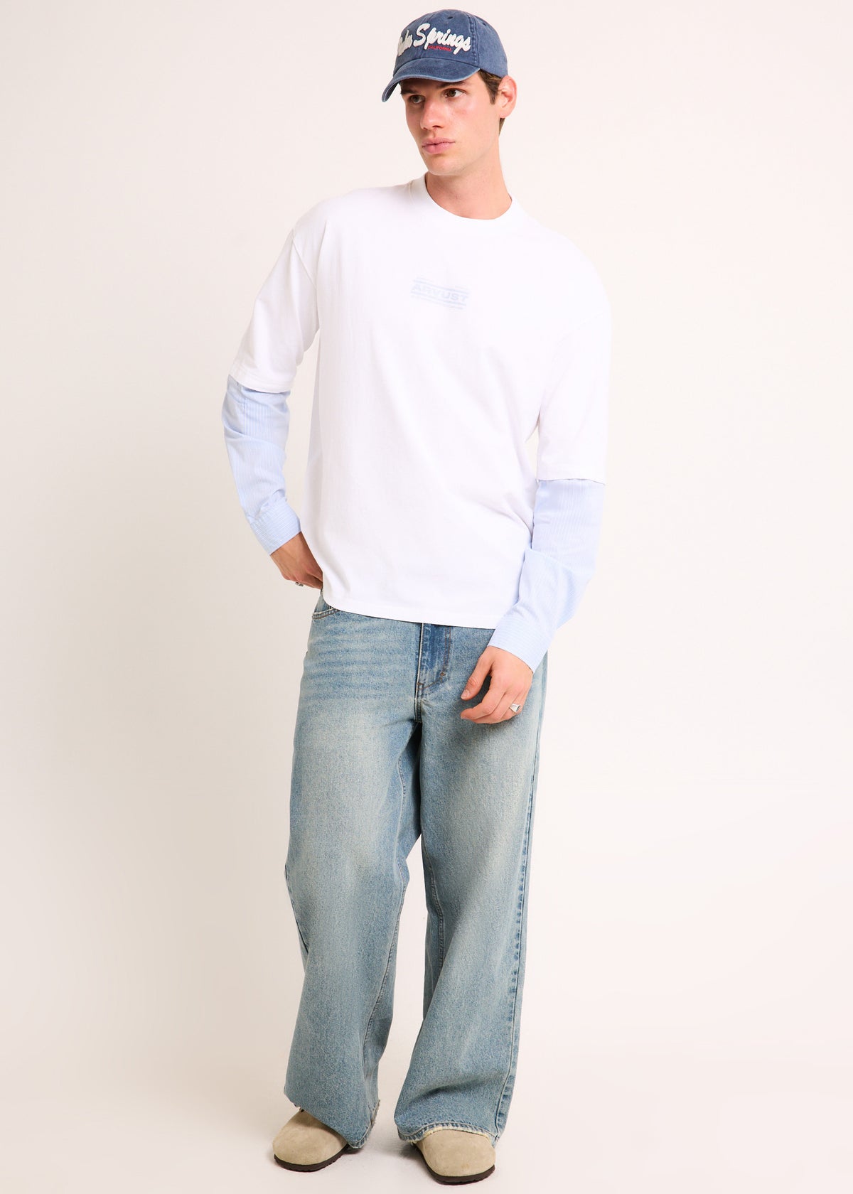 Anchorage Long Sleeve Shirt WHITE