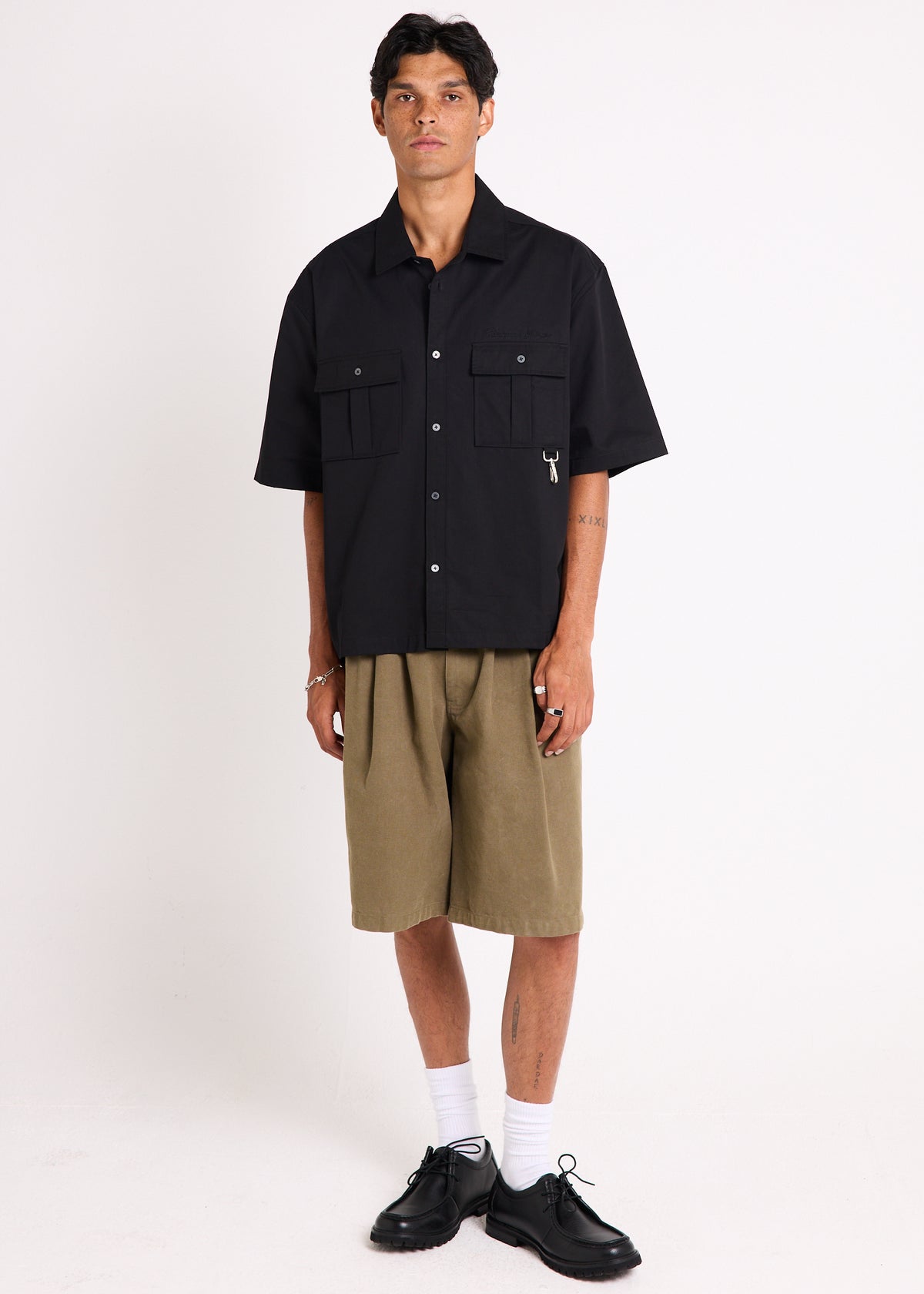 Gospel Short Sleeve Shirt BLACK