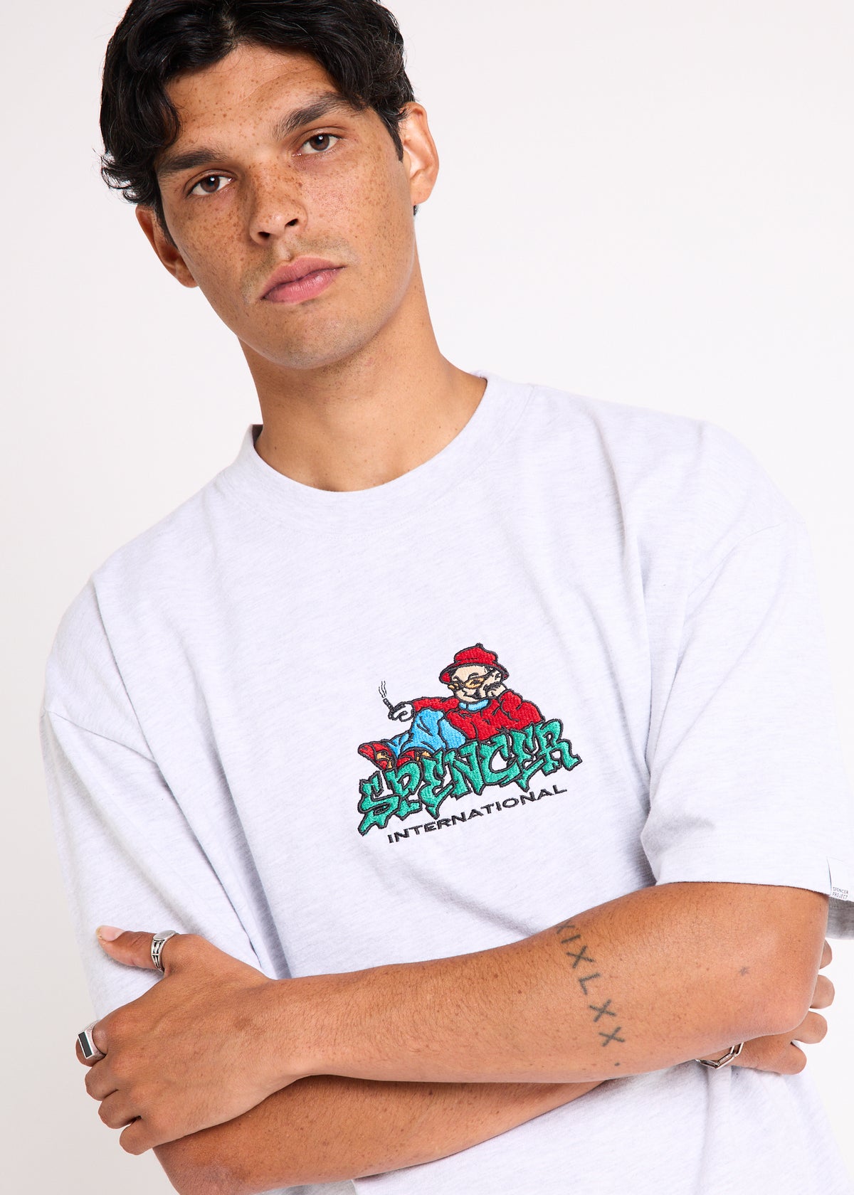 Rollie T-Shirt FROST MARLE