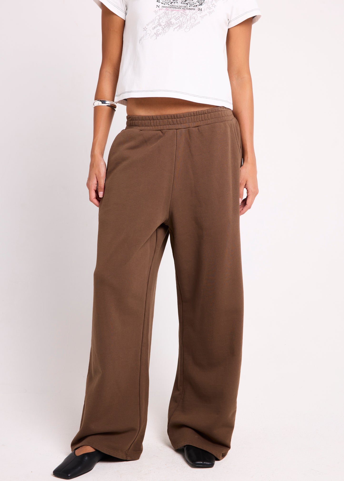 Cannes Wide Leg Fleece Pants