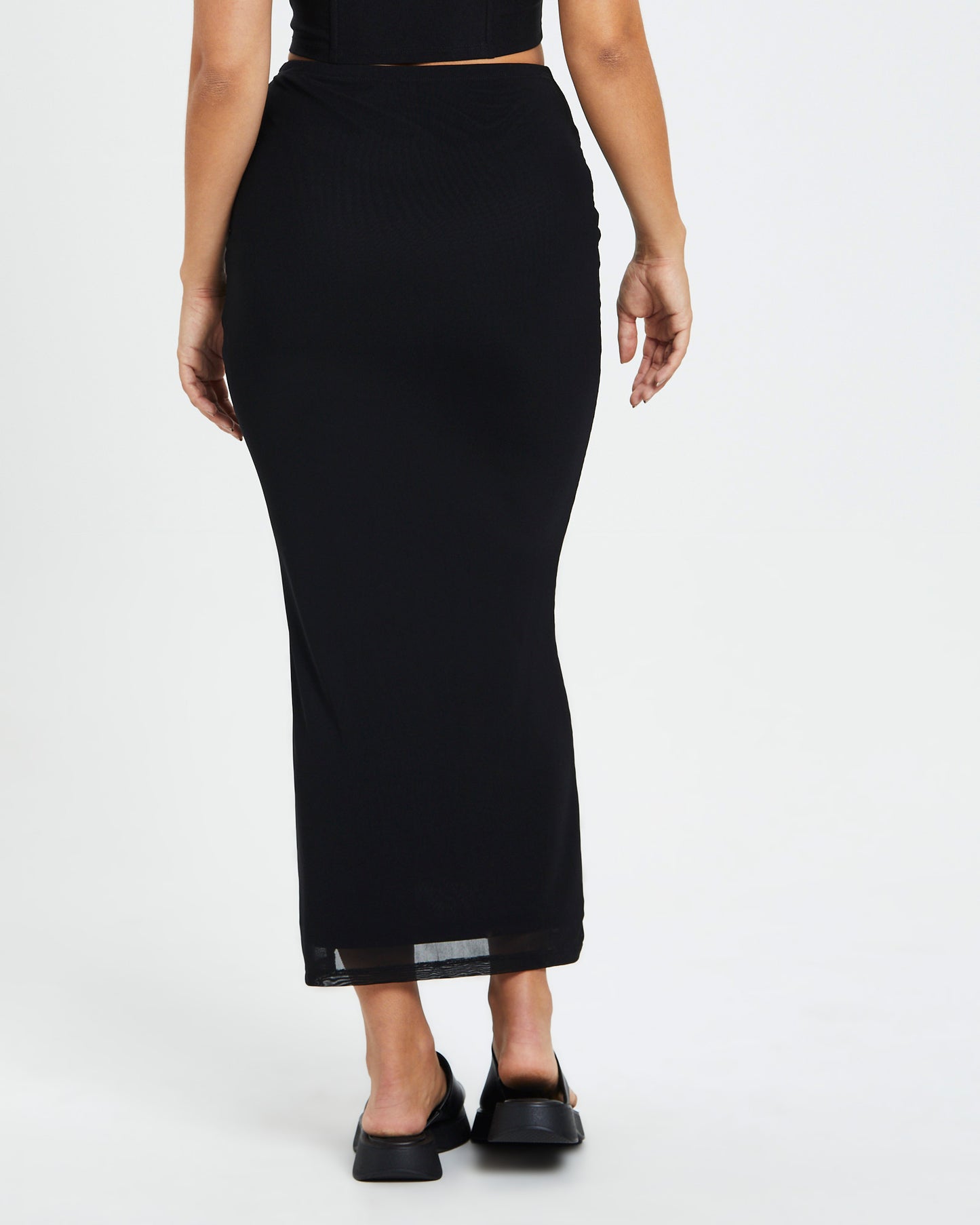 Marley Midi Skirt Black
