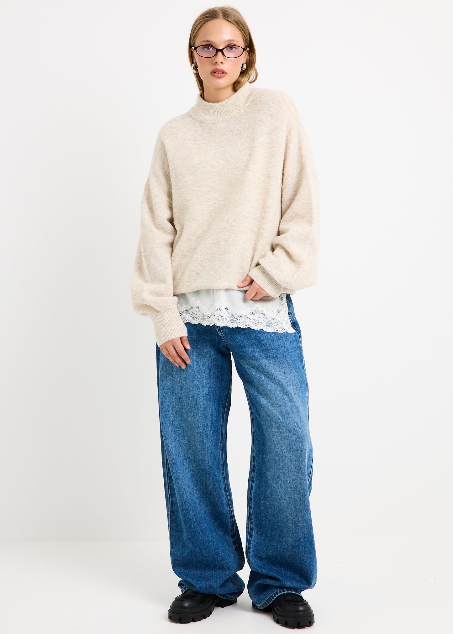 Tiana Crew Neck Knit Jumper