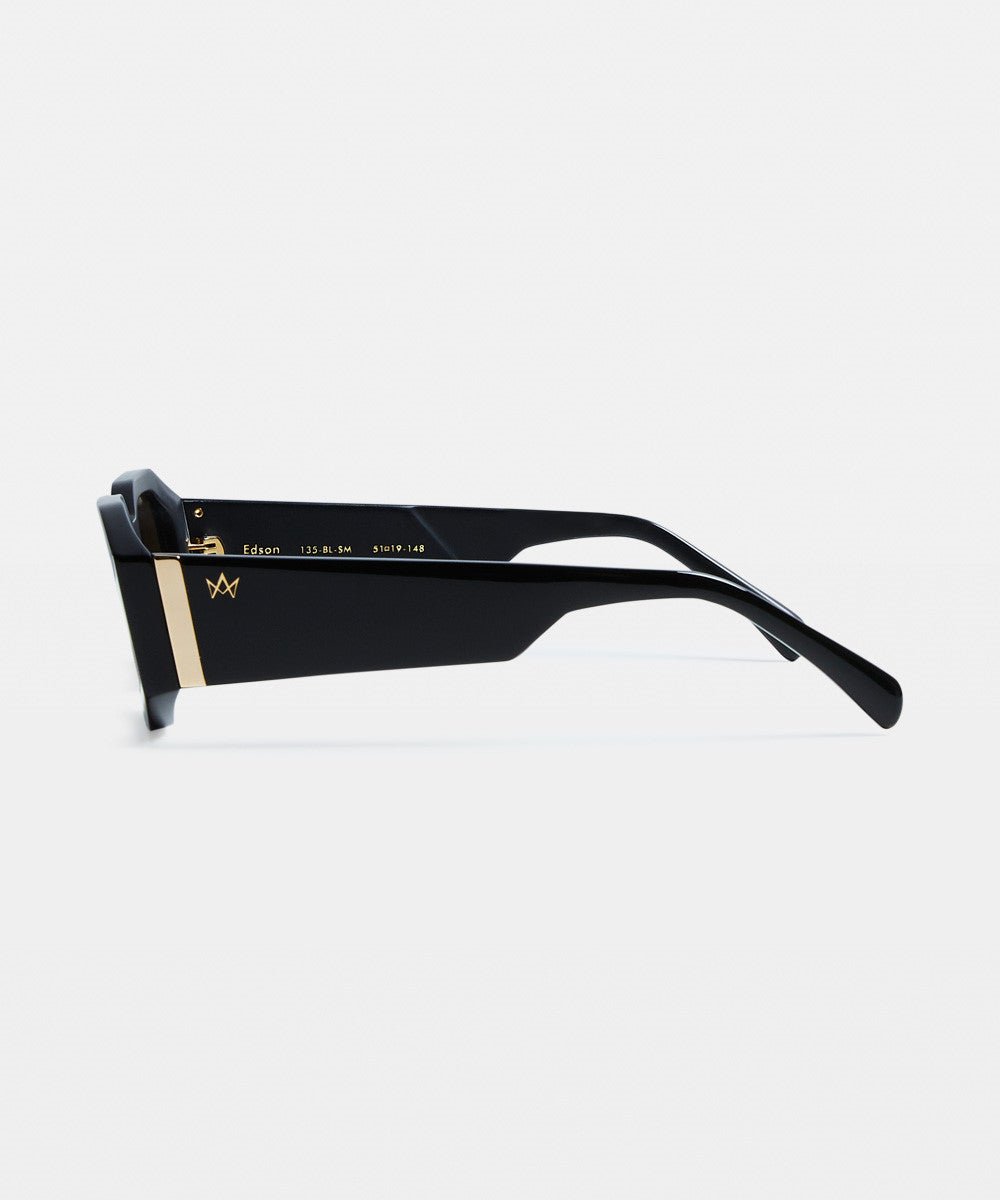 Edson Sunglasses Black BLACK