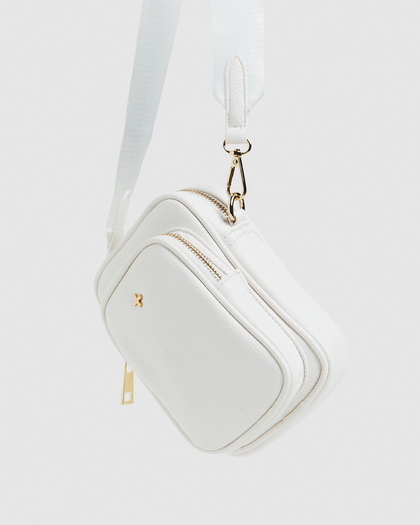 Didi Bag White Pebble/Gold