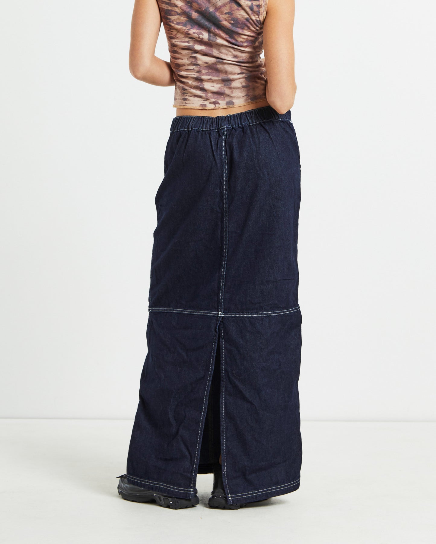 BDG Baggy Denim Maxi Skirt