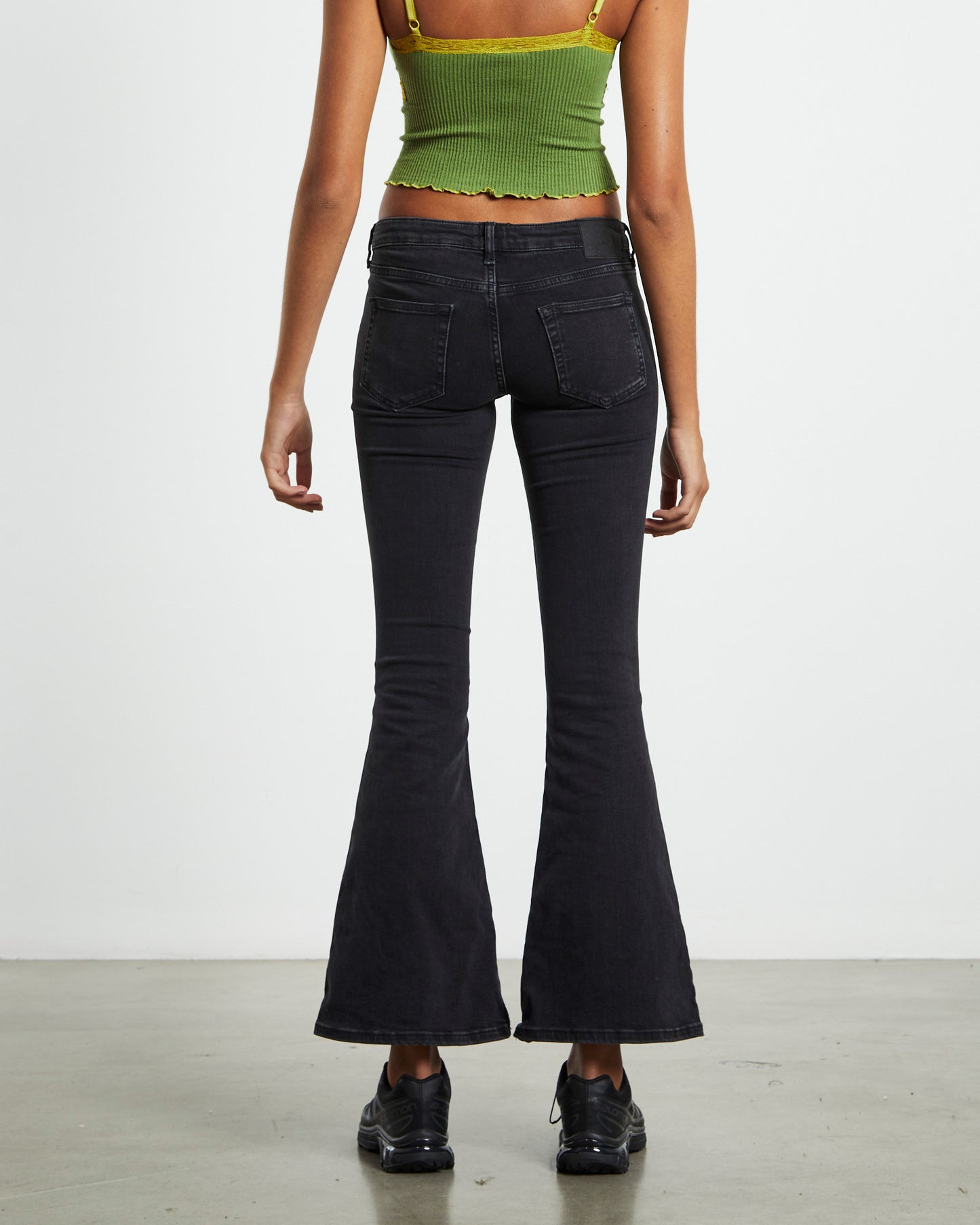 BDG Low Rise Flare Jeans Black