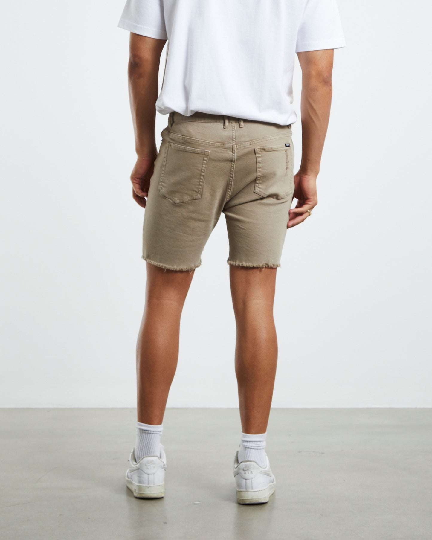 Chaos Denim Shorts Dune Brown