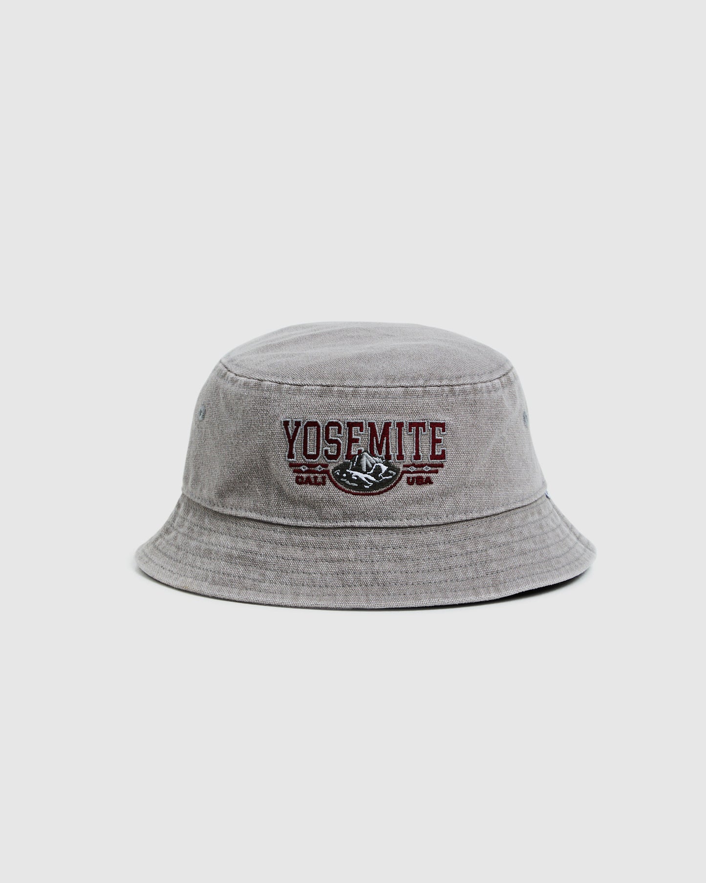 Yosemite Tourist Canvas Bucket Hat Stone