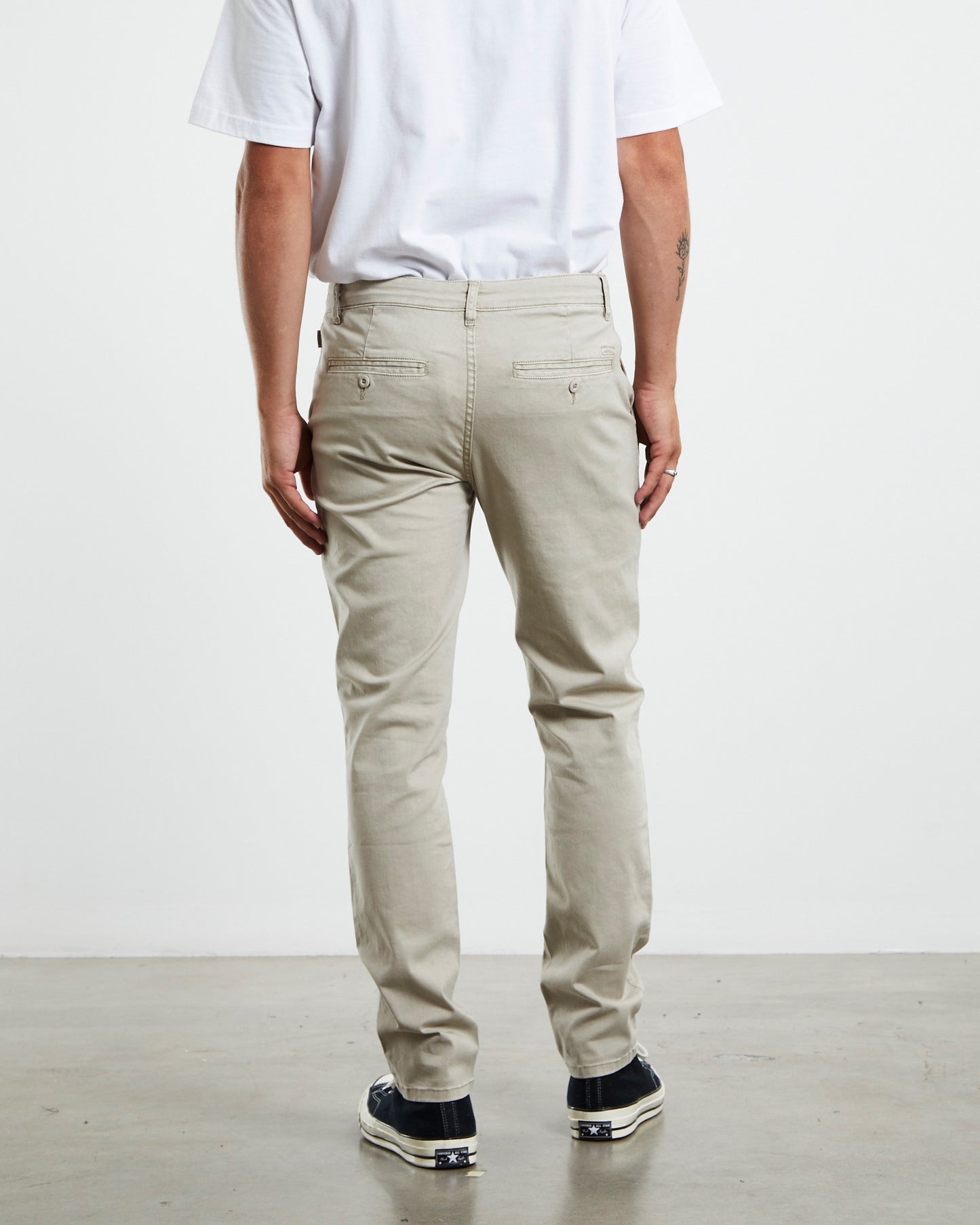 Preston Slim Chino Pants Bone