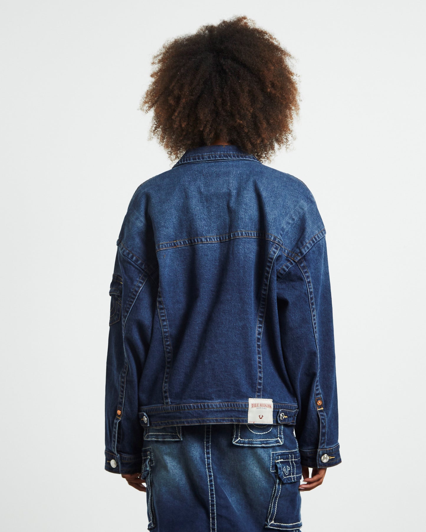 Oversized Jimmy Denim Jacket Blue