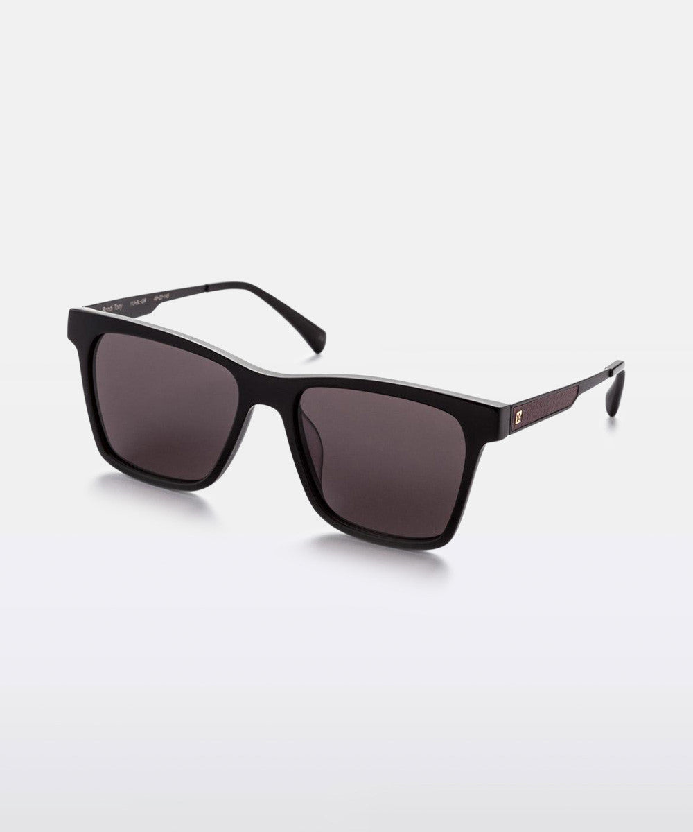 Bondi Tony Sunglasses Black/Burgundy