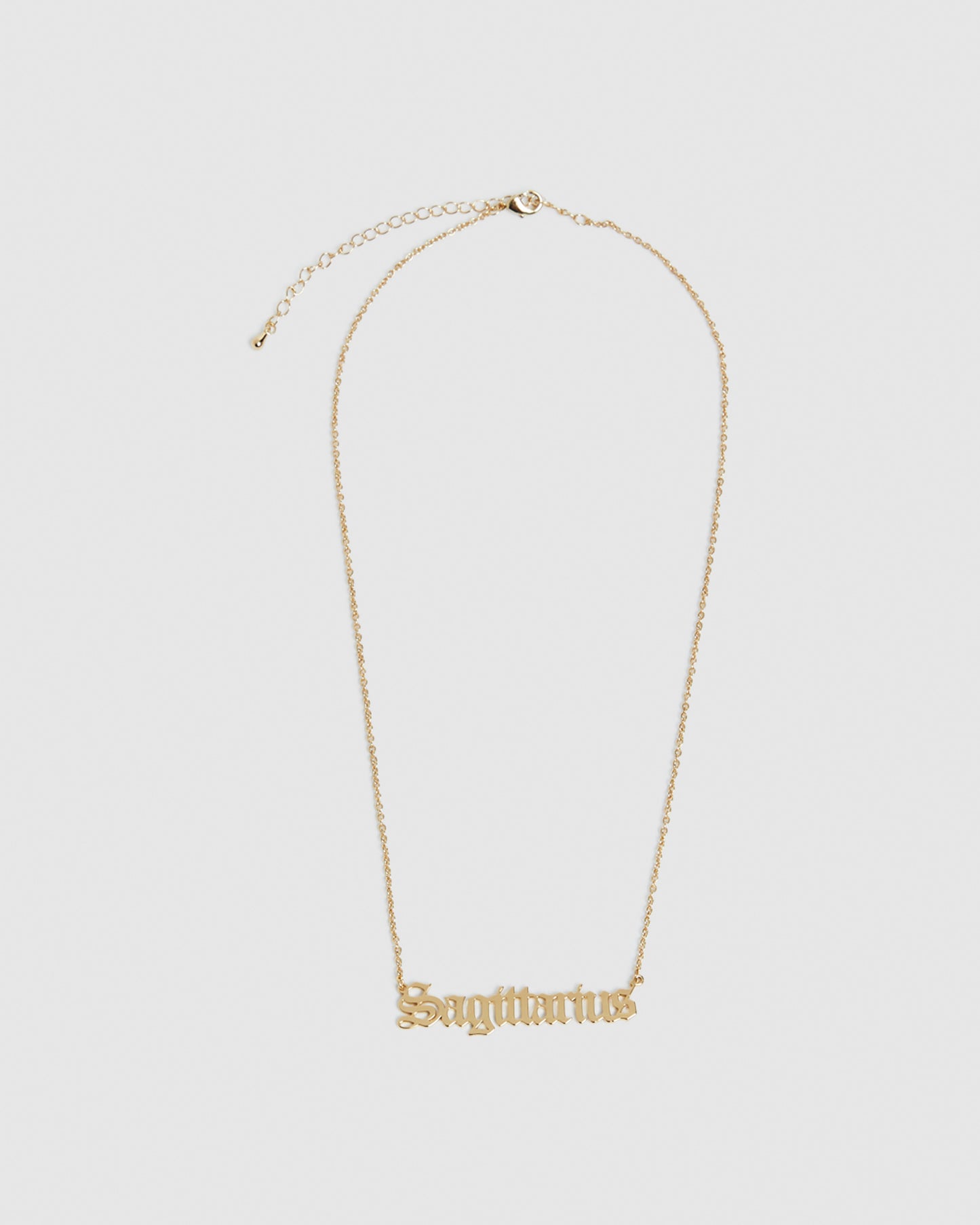 14k  Sagittarius Star Sign Necklace