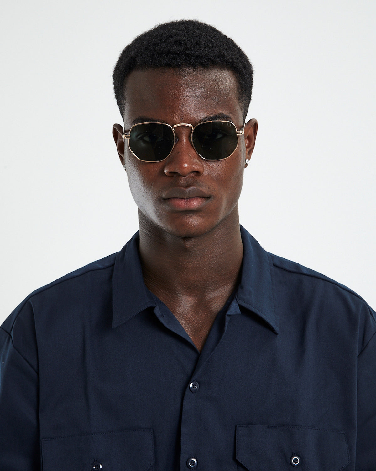 Sagitta Sunglasses Mono Green/Gold GOLD