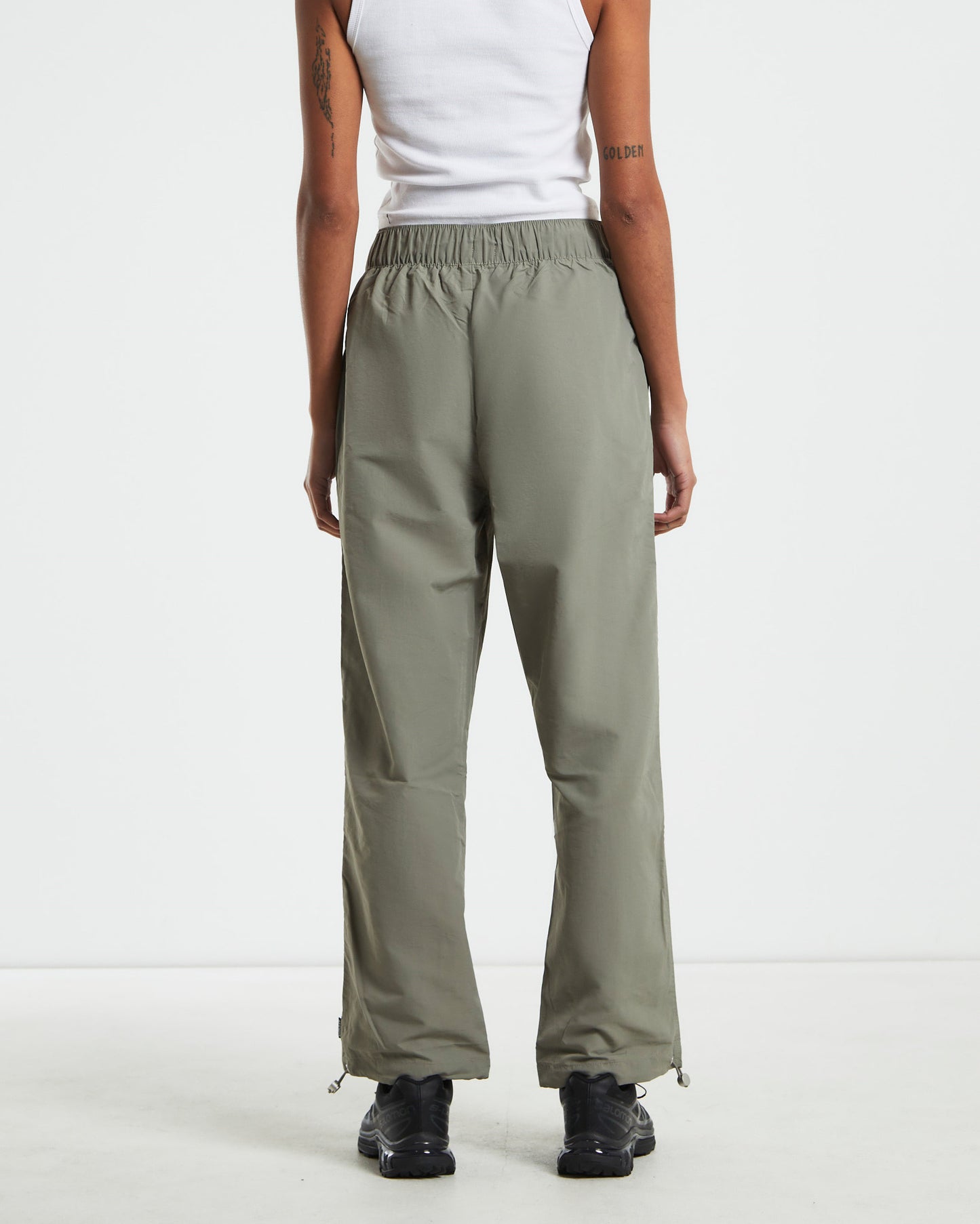 Recycled Spray Pants Olive Green