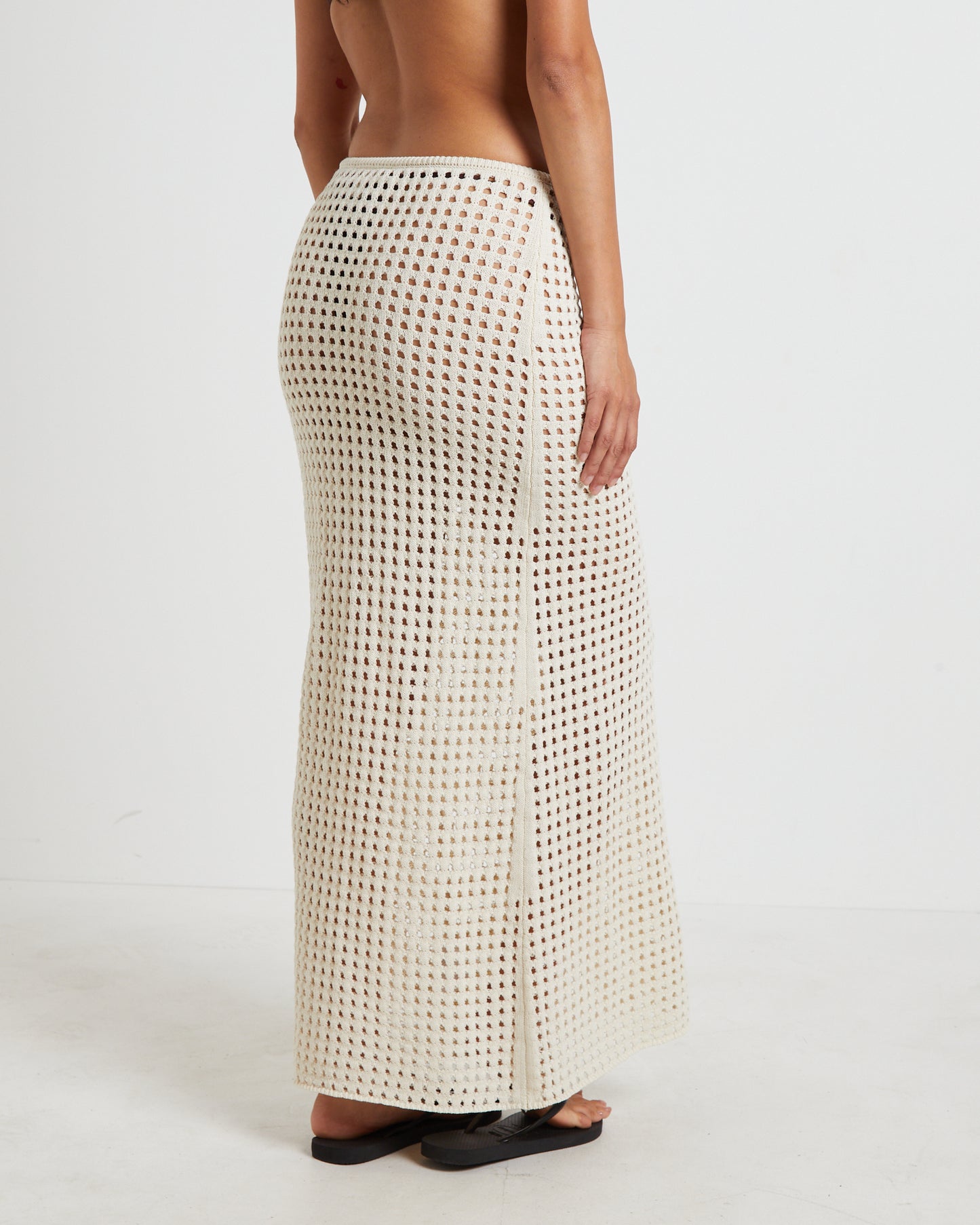 Iris Crochet Maxi Skirt