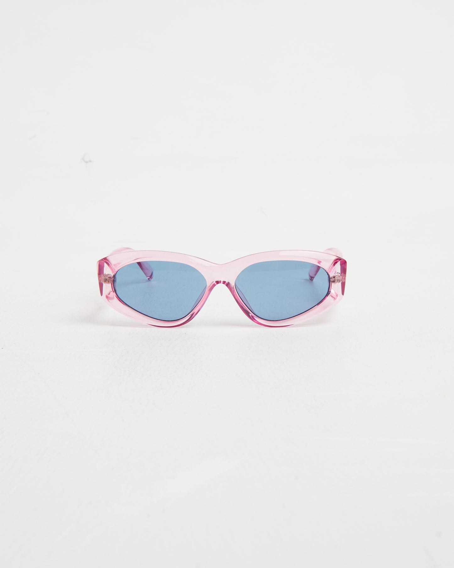 Under Wraps Sunglasses in Pink/Teal Mono