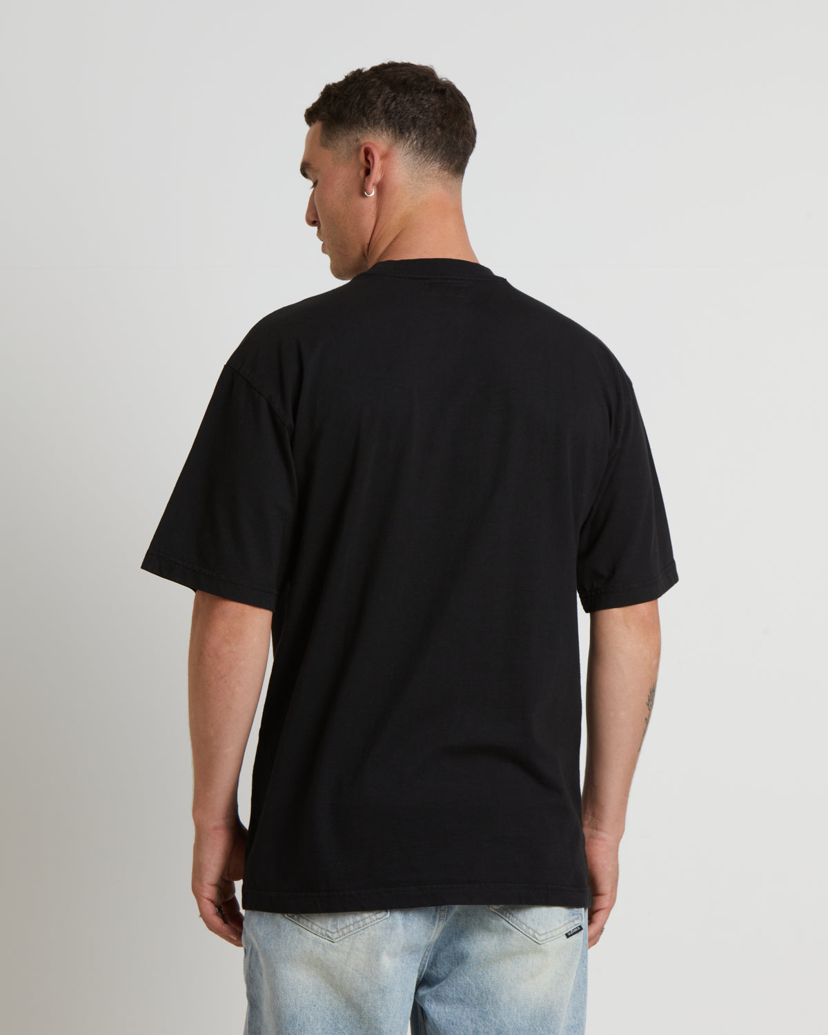 Smiley Decomposition Short Sleeve T-Shirt in Vintage Black VINTAGE BLACK