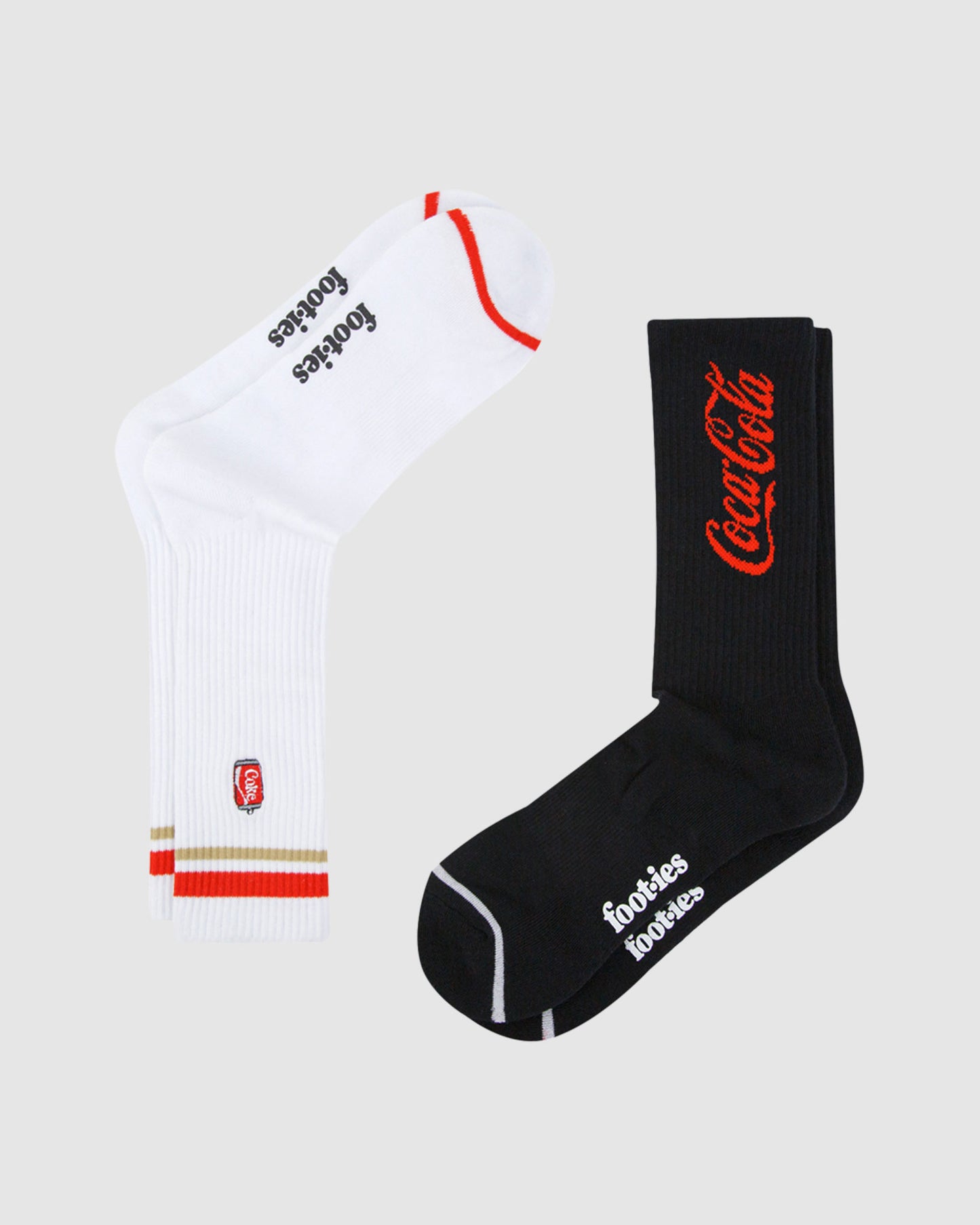 Coke Can Sneaker Socks 2 Pack