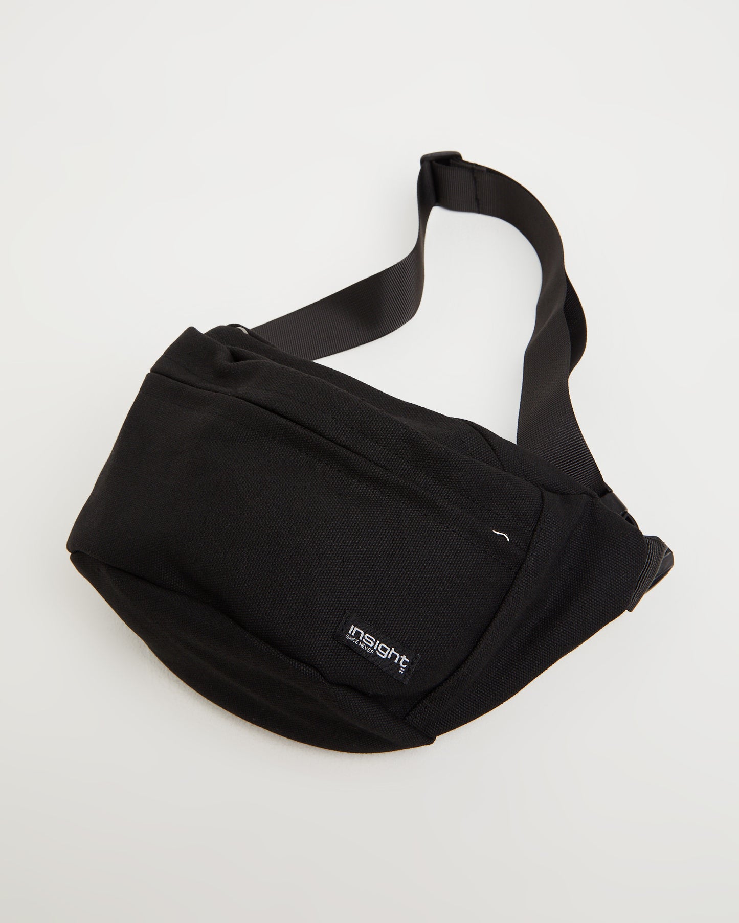 Canvas Satchel Bag in Black