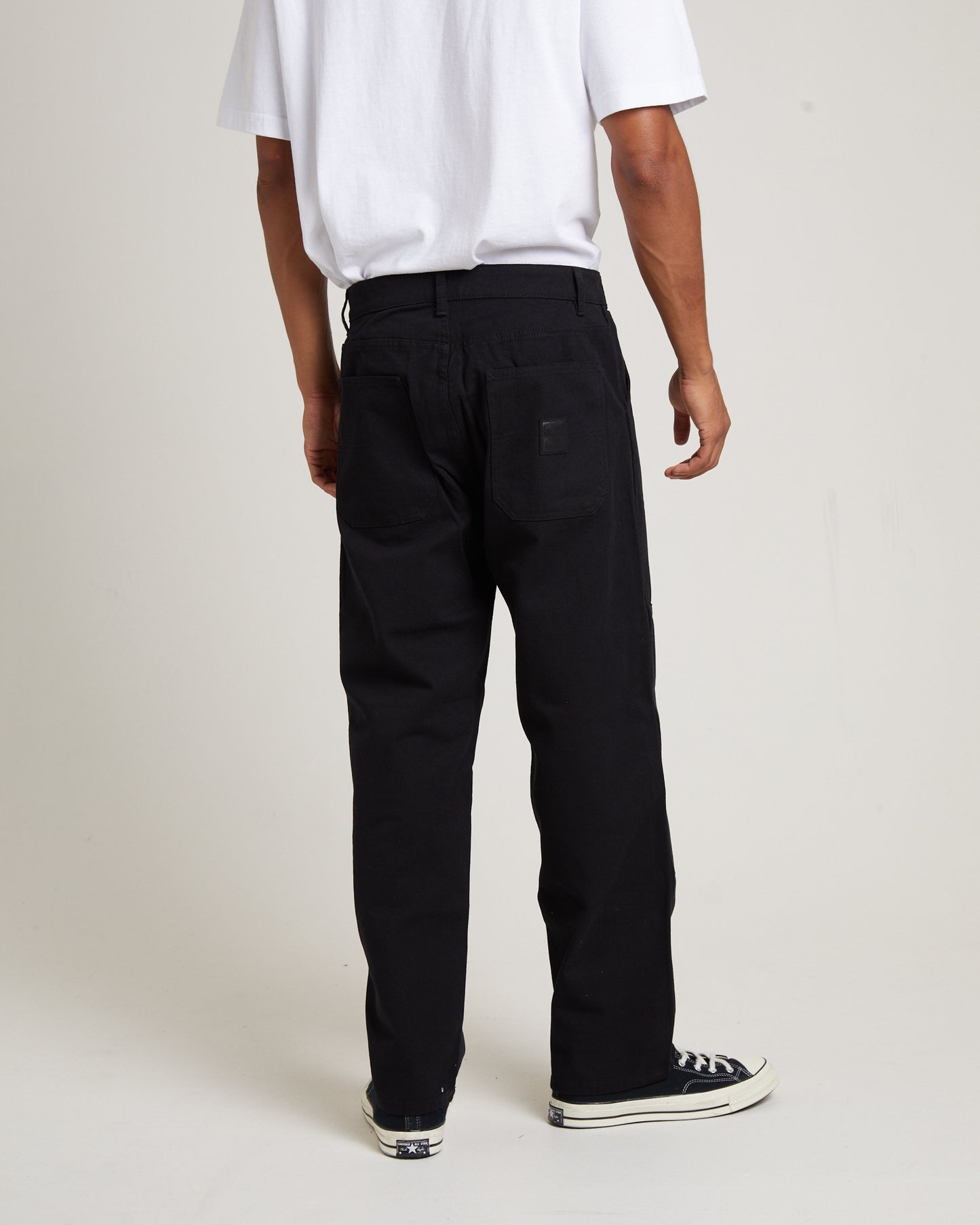 Distend Double Knee Pants in Black