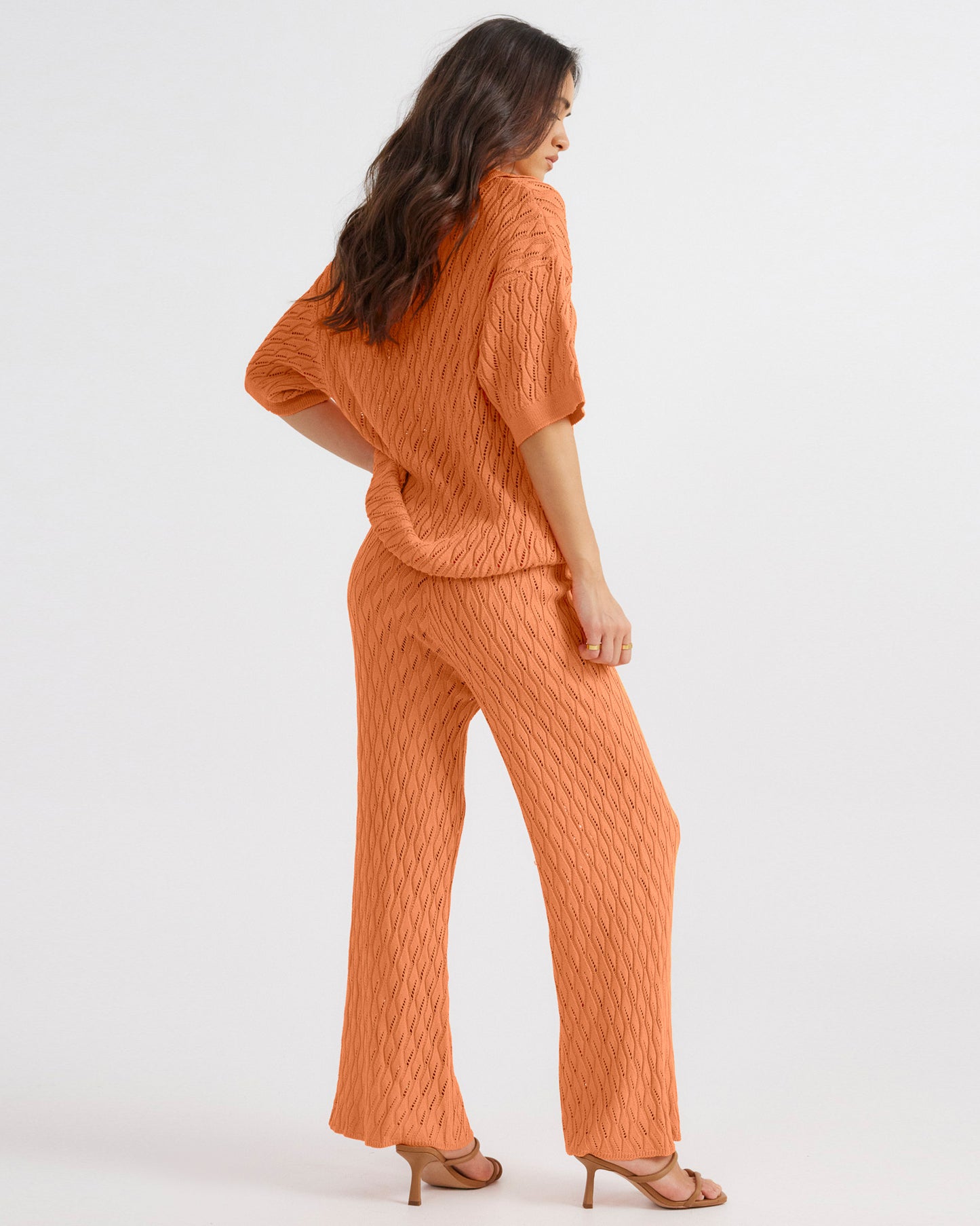 Claire Pants in Orange