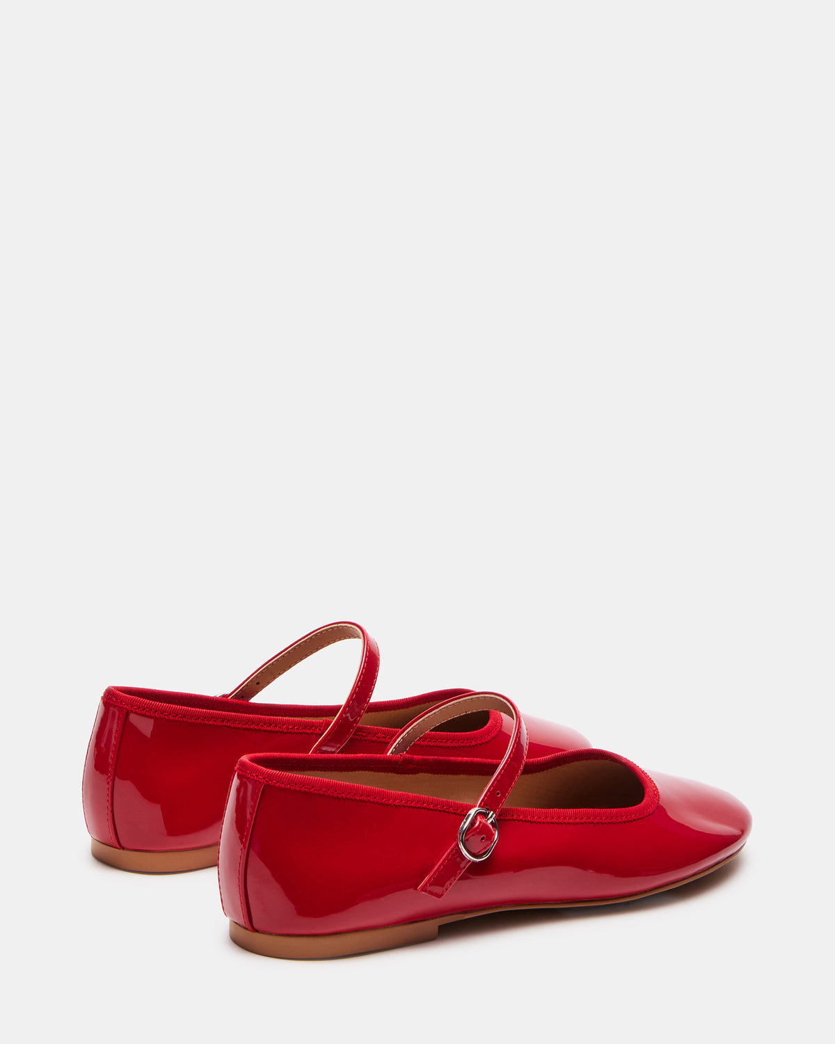Vinetta Flats in Red Patent RED PATENT