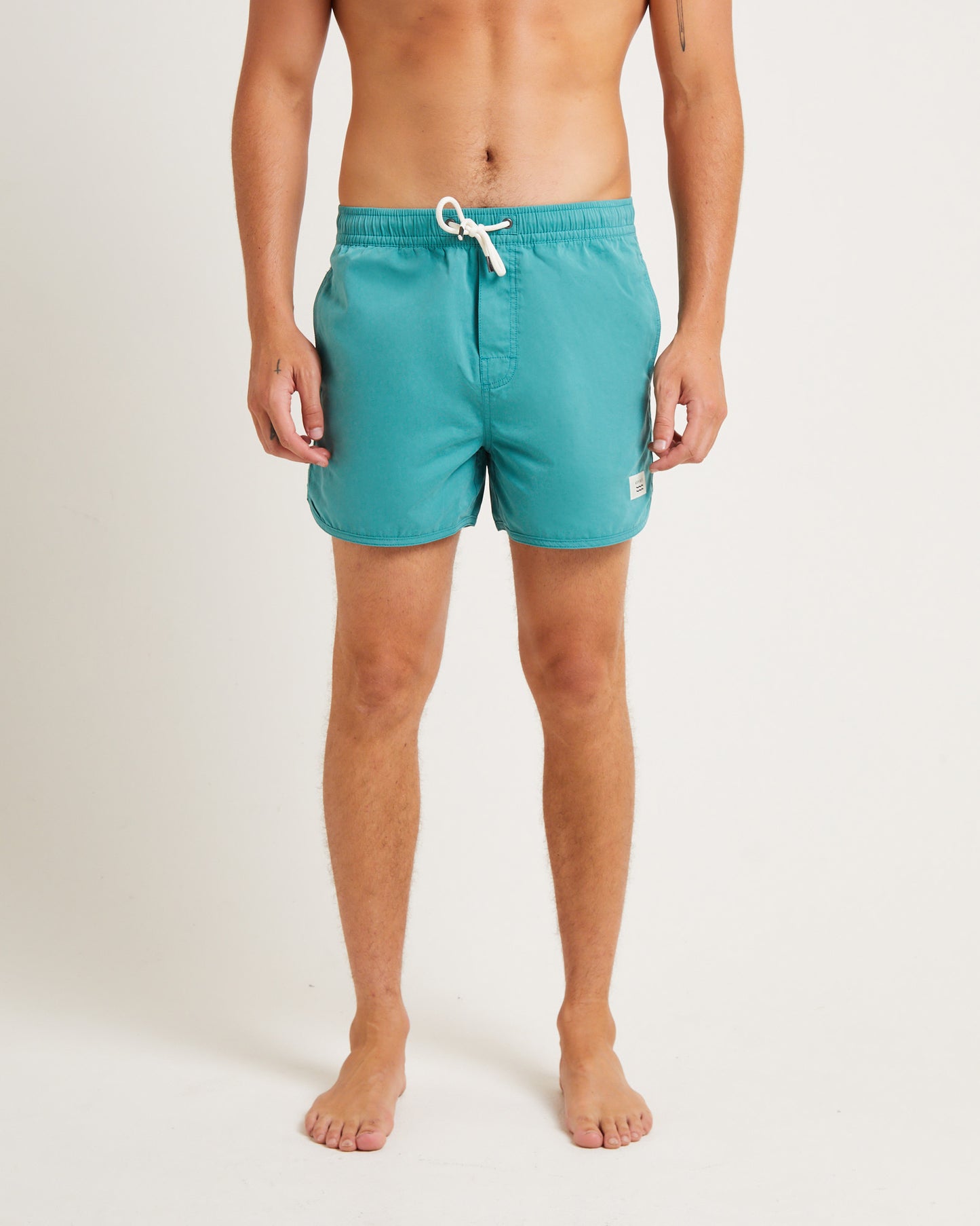 Avalon 14" Volley Boardshorts in Teal