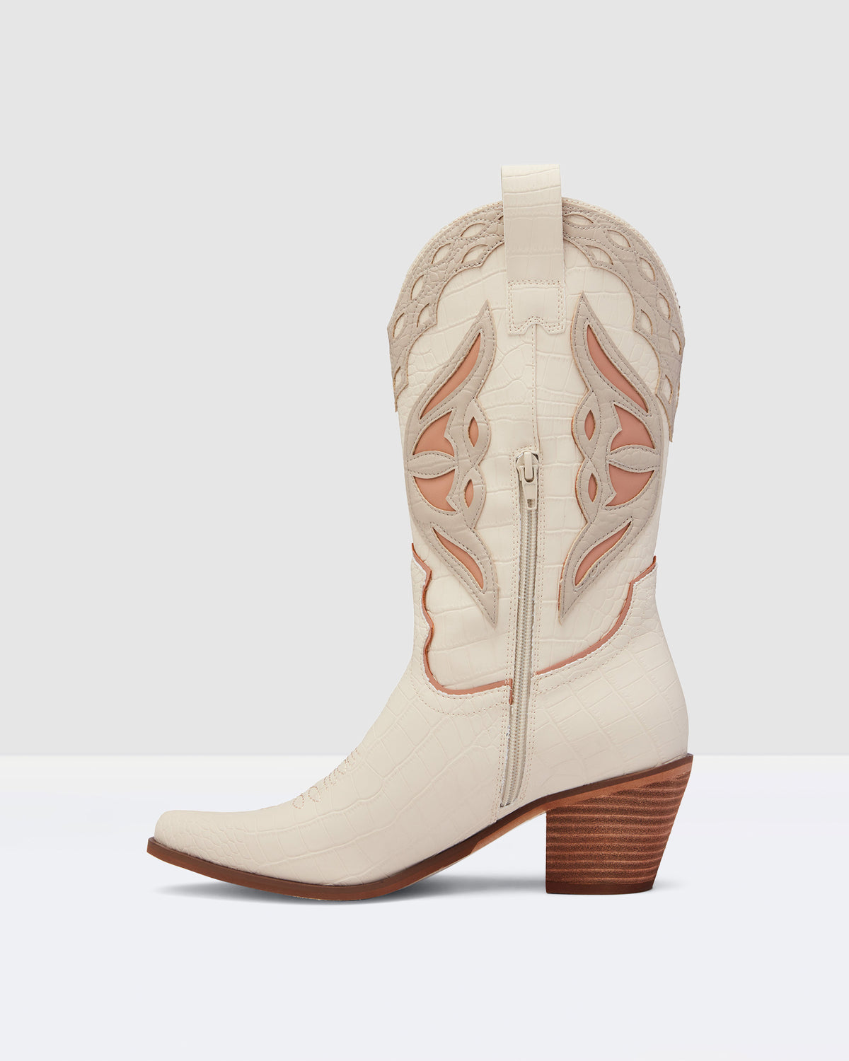 Chicago Boots Bone Croc BONE CROC
