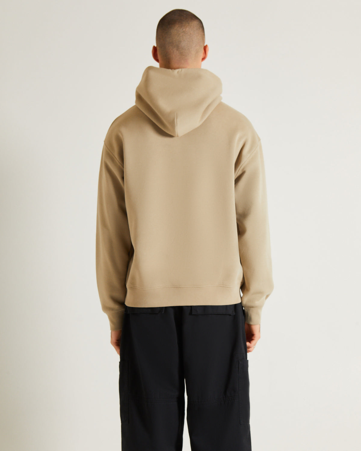 OG Oversized  Skate Hoodie PEBBLE