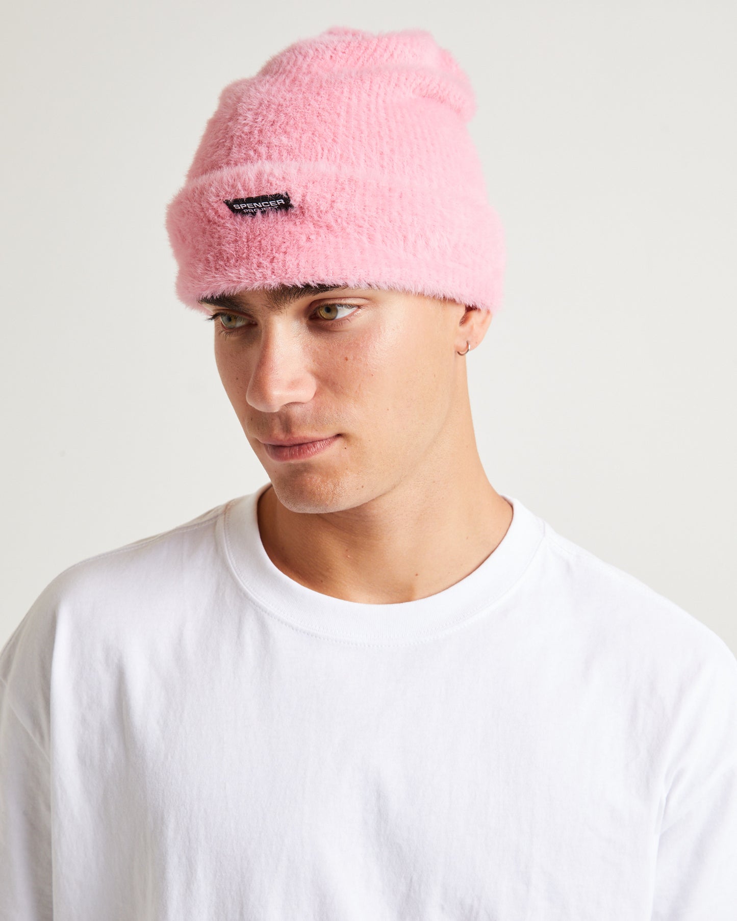 Burnside Fluffy Beanie Pink