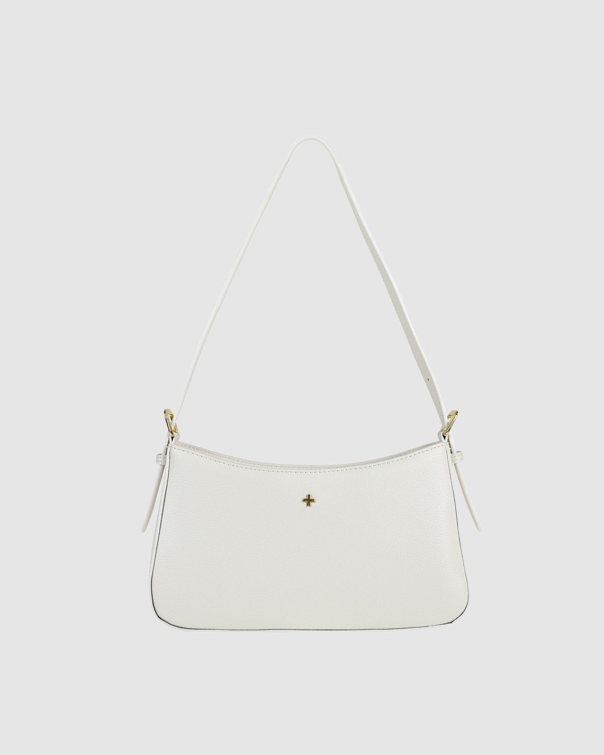 Lilu Bag White Pebble/Gold WHITE