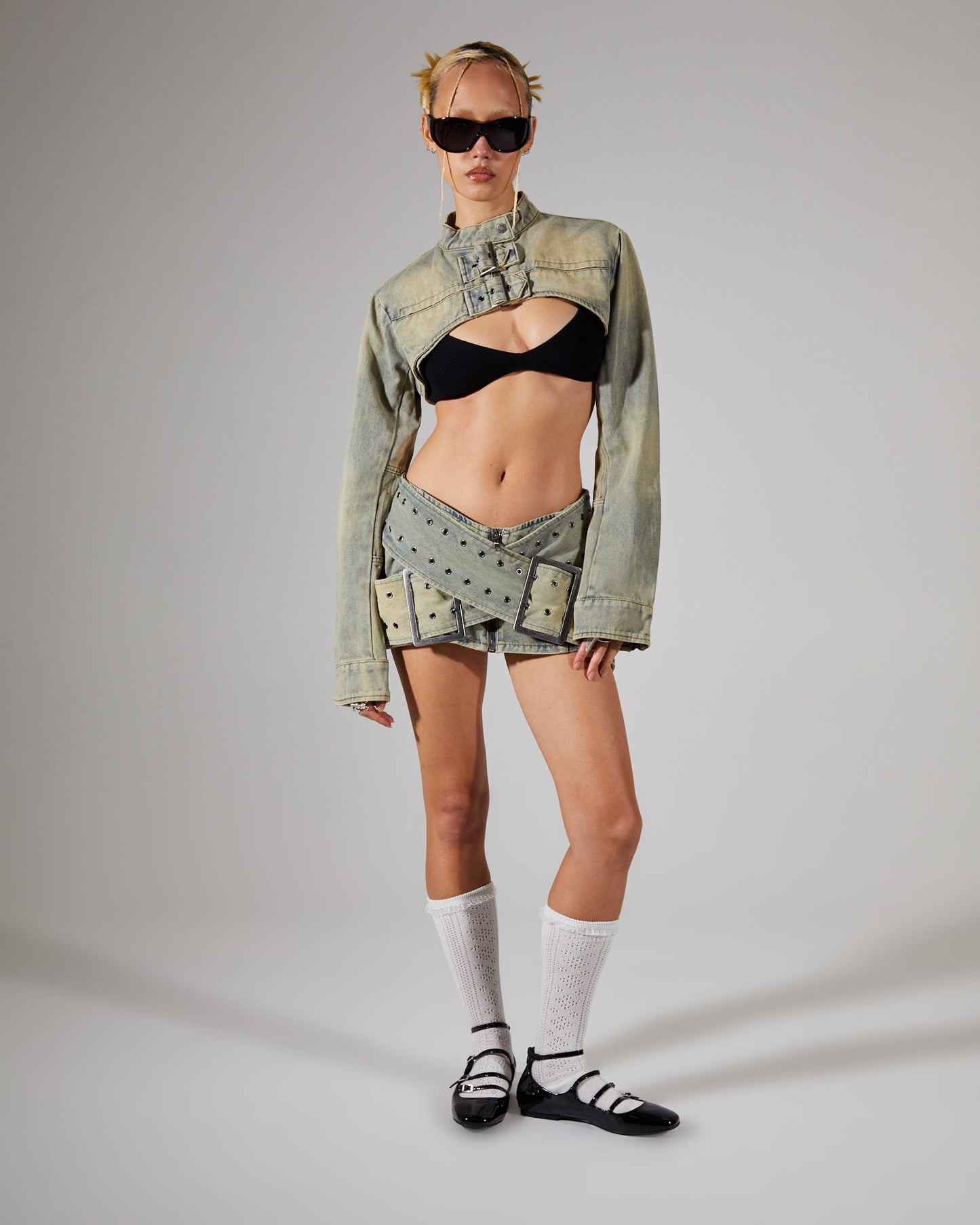 Assassin Ultra Cropped Denim Jacket